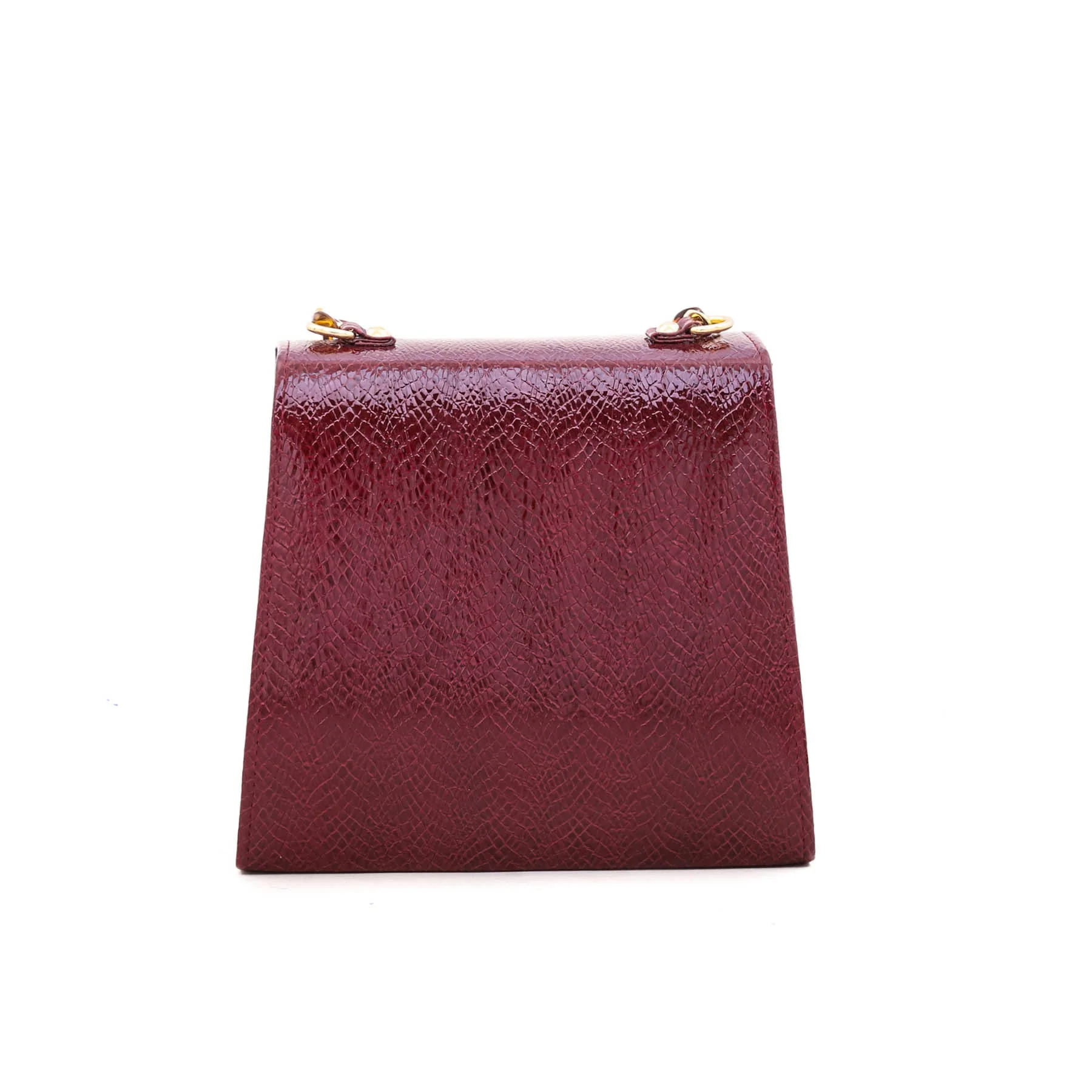 Maroon Formal Shoulder Bag P54305 - Image 3
