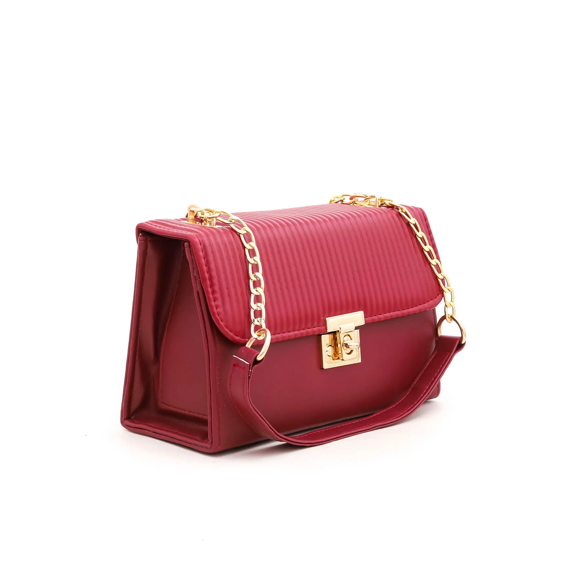 Maroon Formal Shoulder Bag P55287 - Image 2