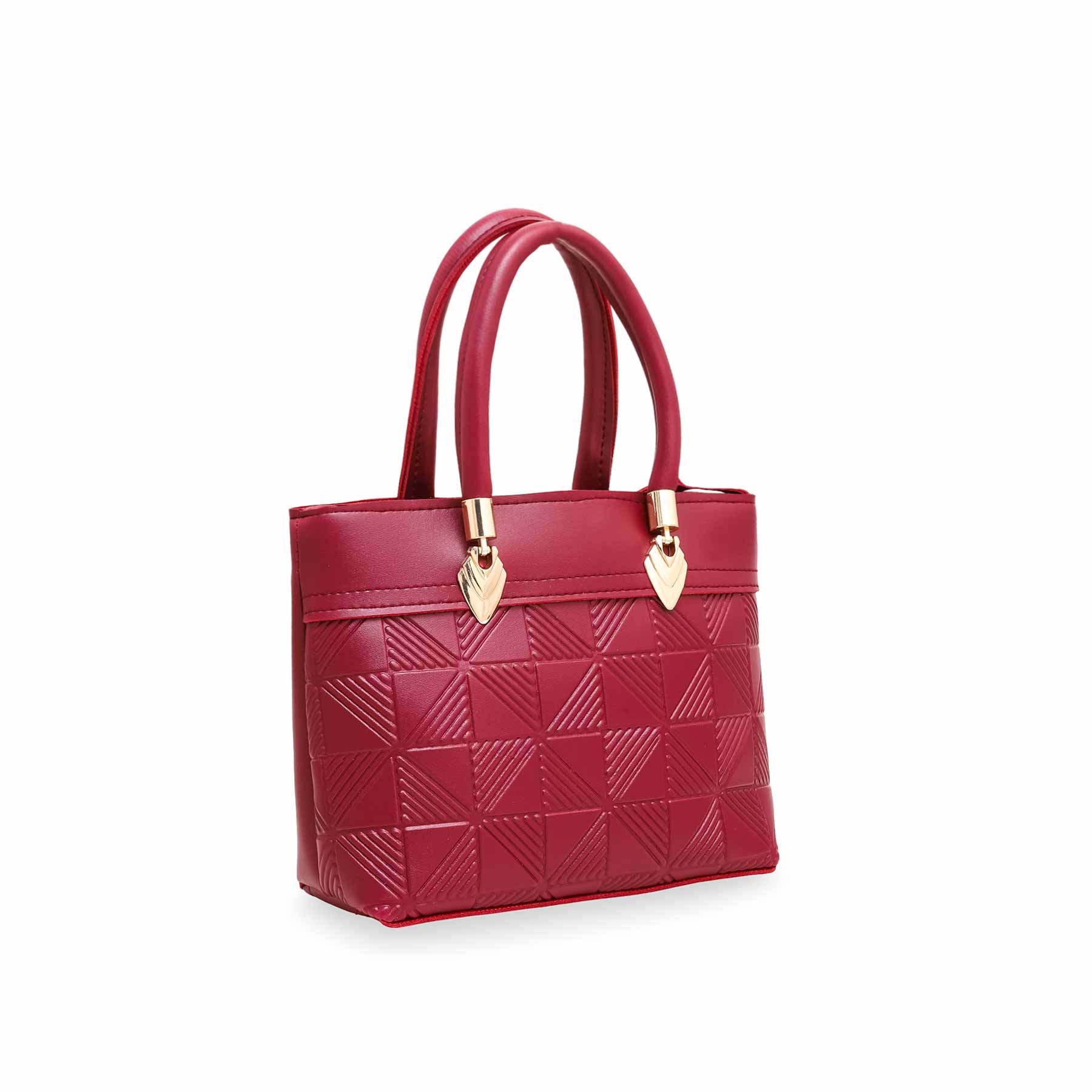 Maroon Formal Shoulder Bags P56119 - Image 2