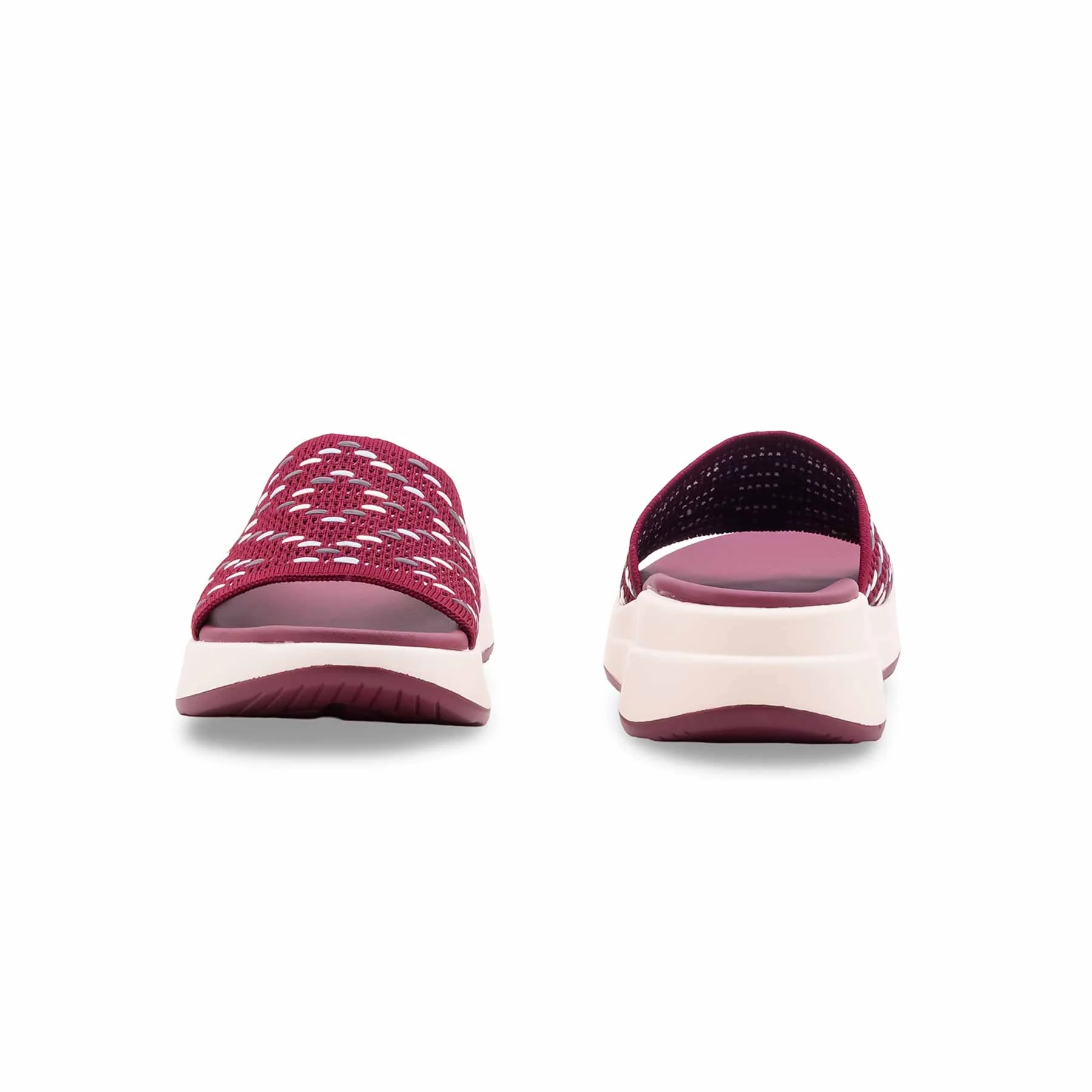 Maroon Formal Slipper For Ladies PU0795 - Image 4