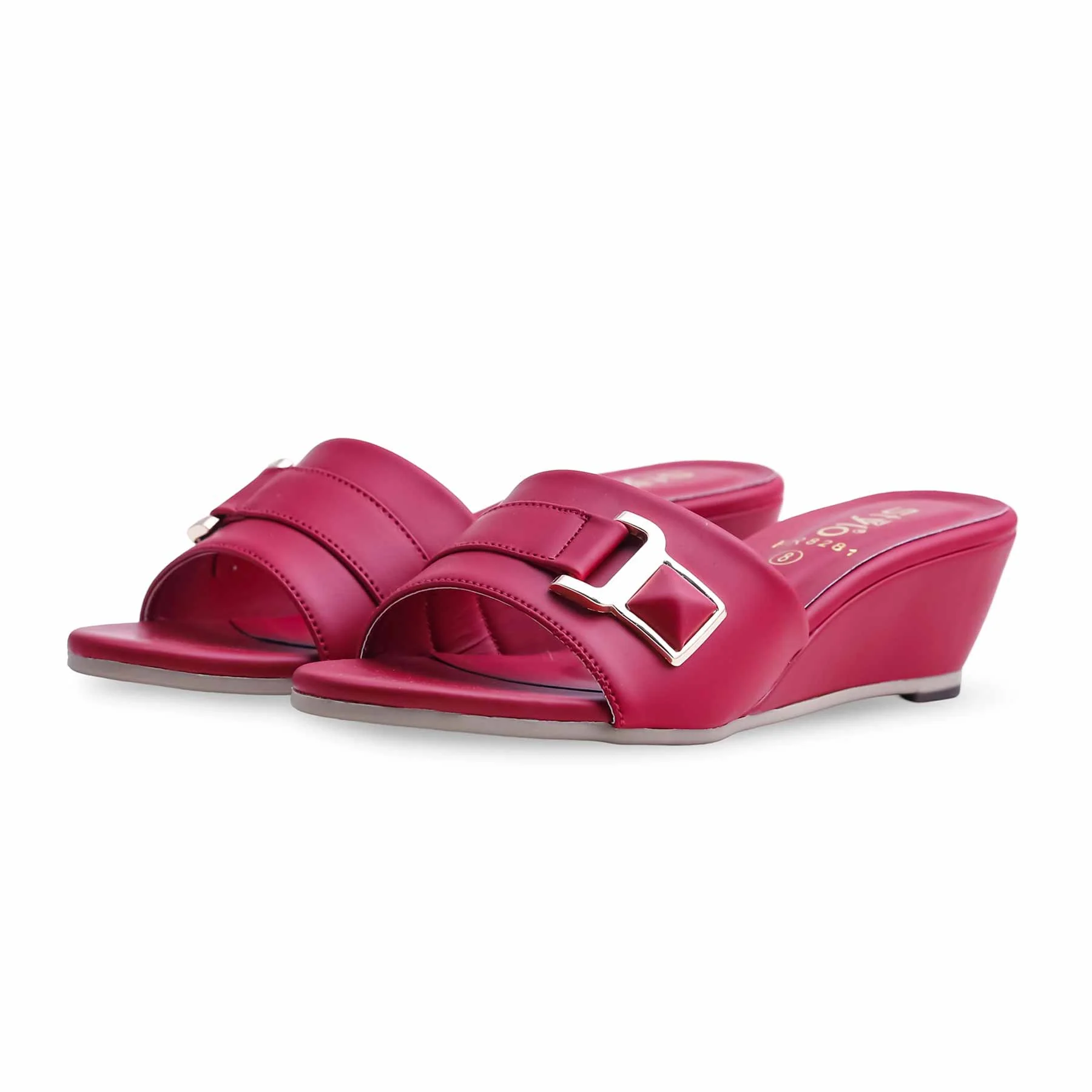 Maroon Formal Slipper FR8281 - Image 3
