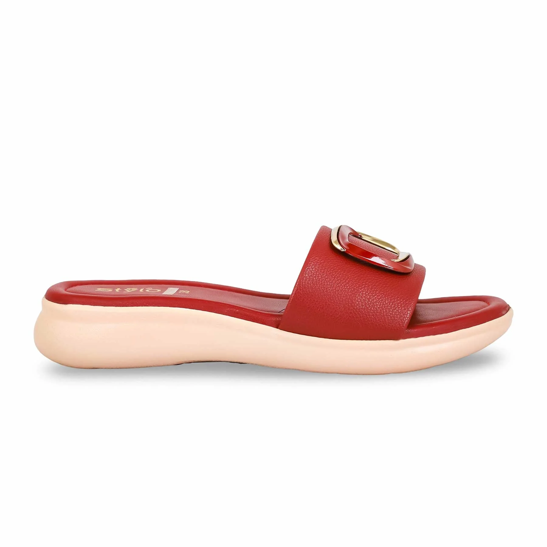 Maroon Formal Slipper PU0517 - Image 2