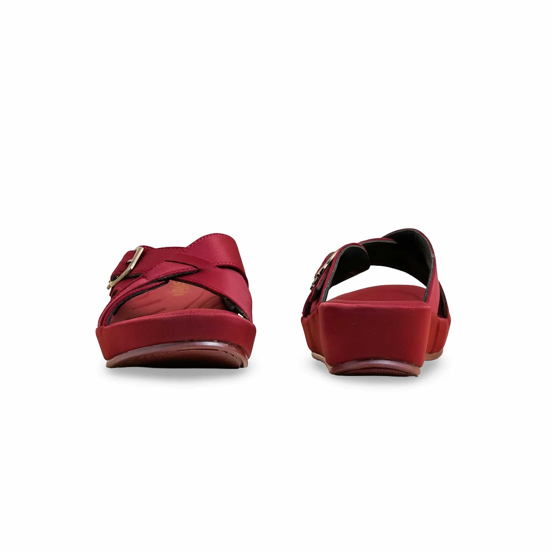 Maroon Formal Slipper PU0541 - Image 4
