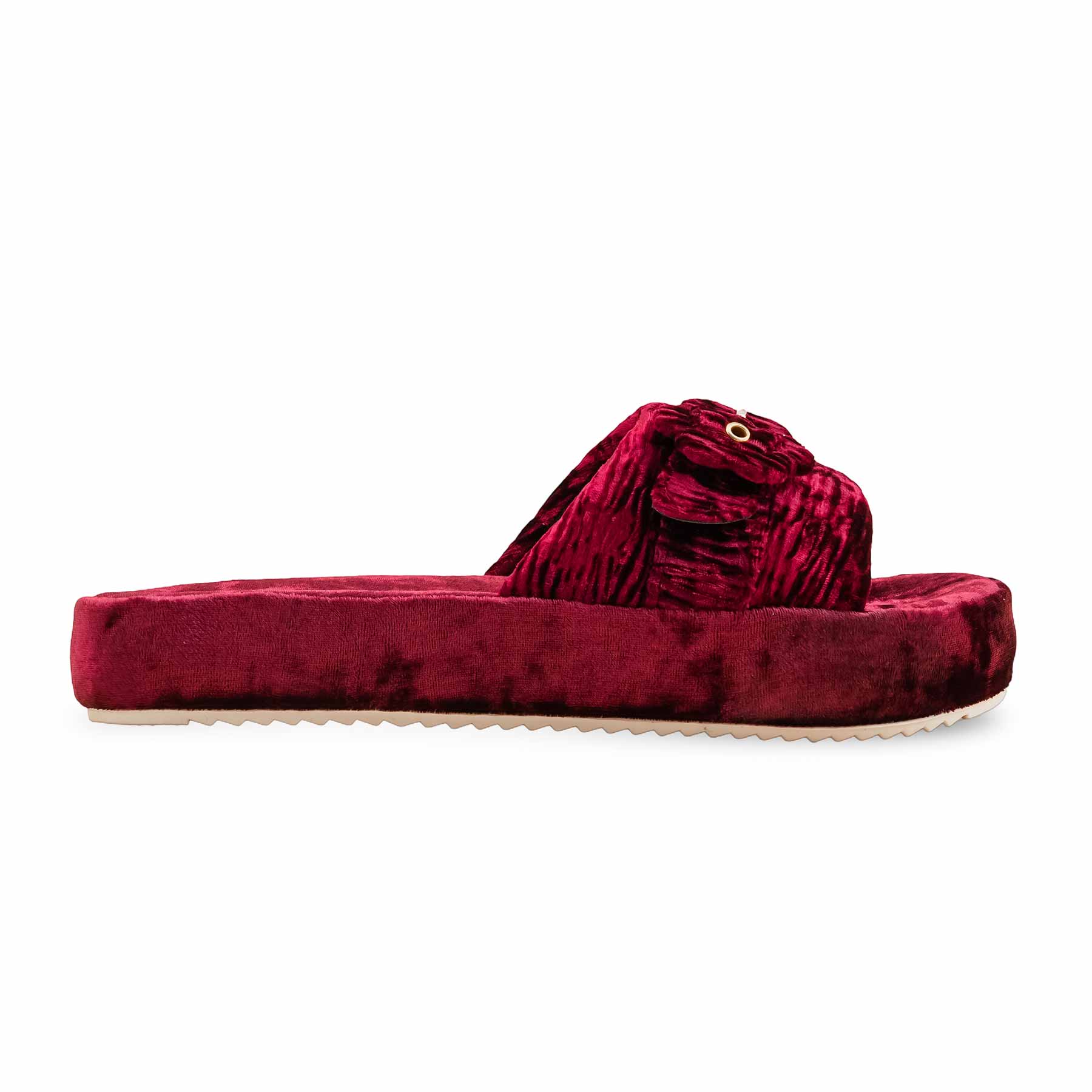 Maroon Formal Slipper PU0570 - Image 2