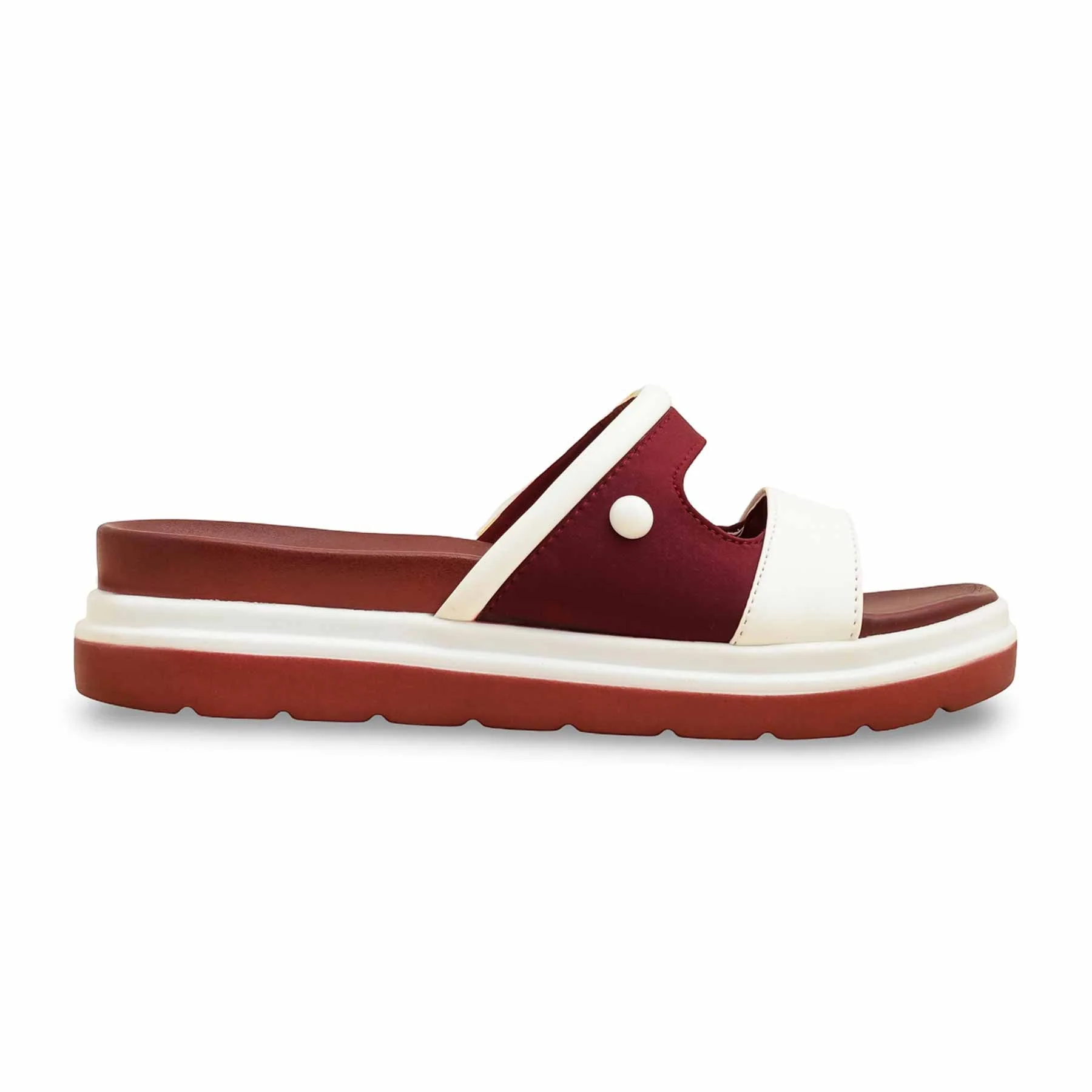 Maroon Formal Slipper PU0583 - Image 2