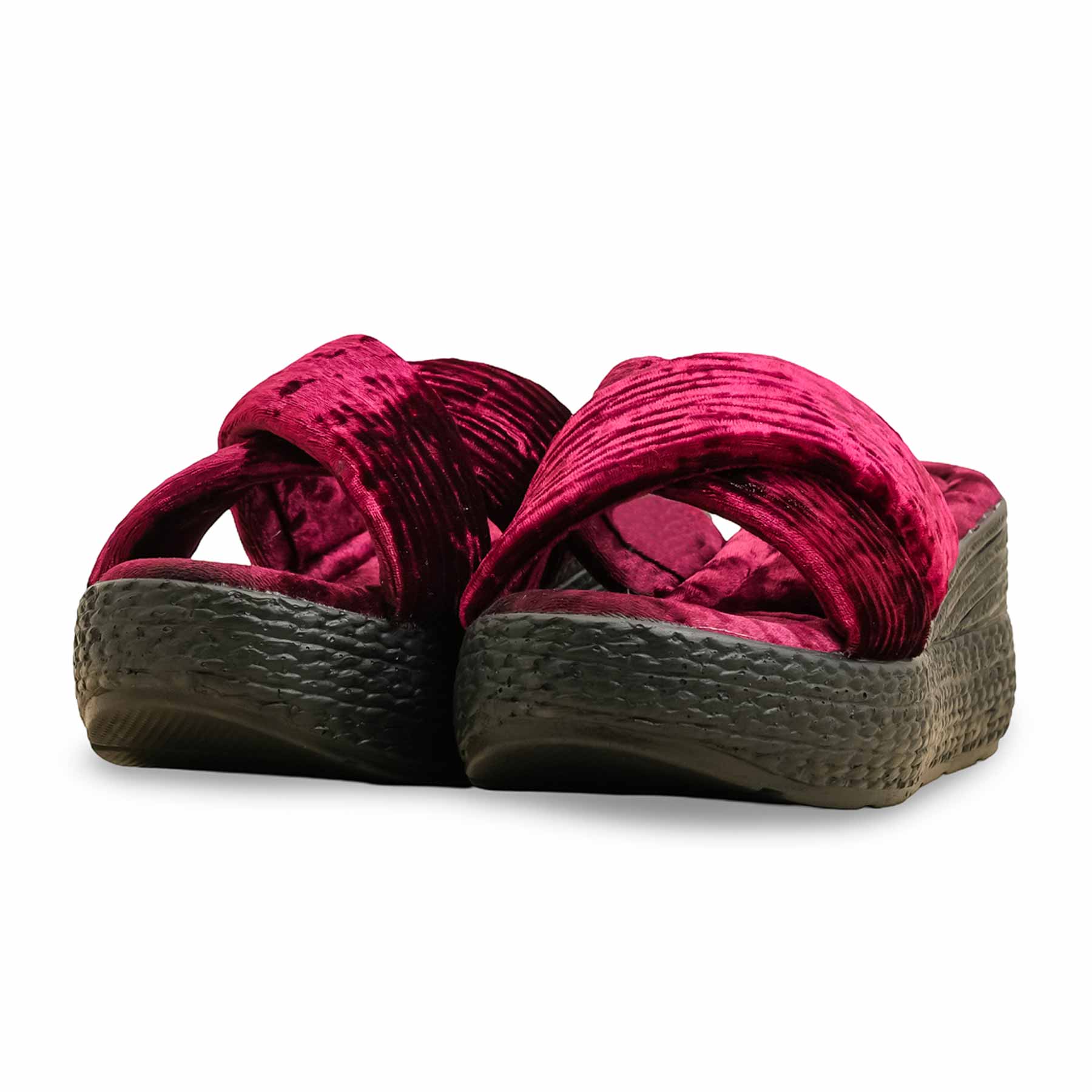 Maroon Formal Slipper PU0610 - Image 3