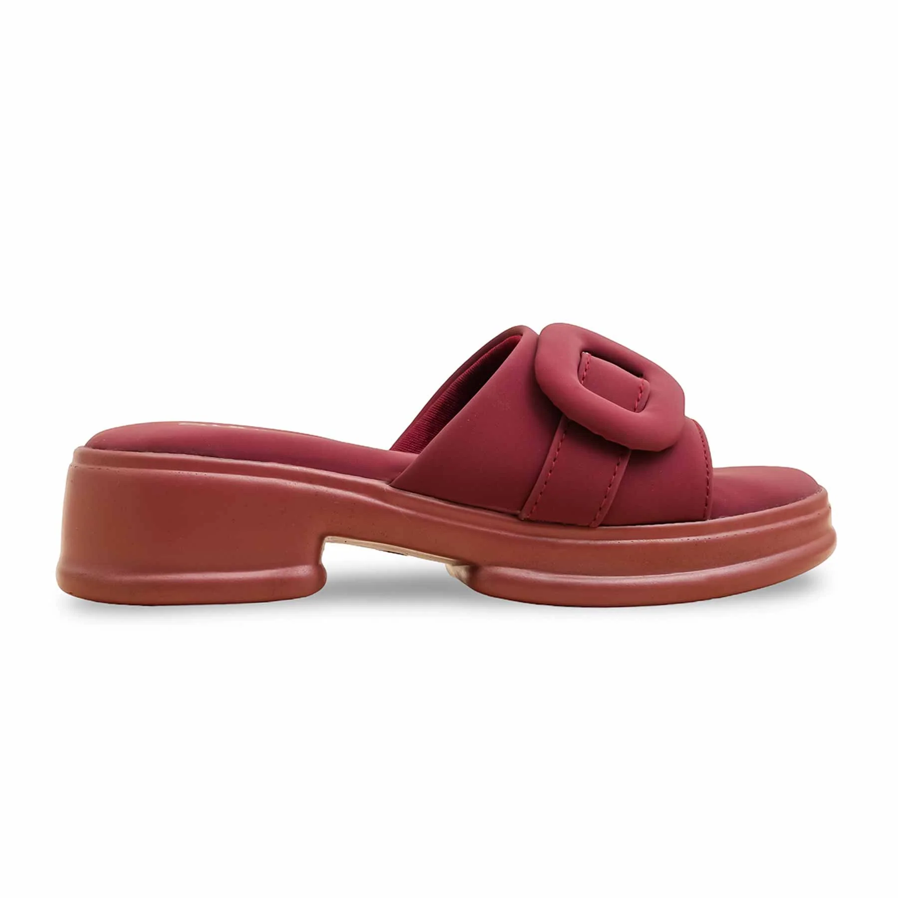 Maroon Formal Slipper PU0617 - Image 2
