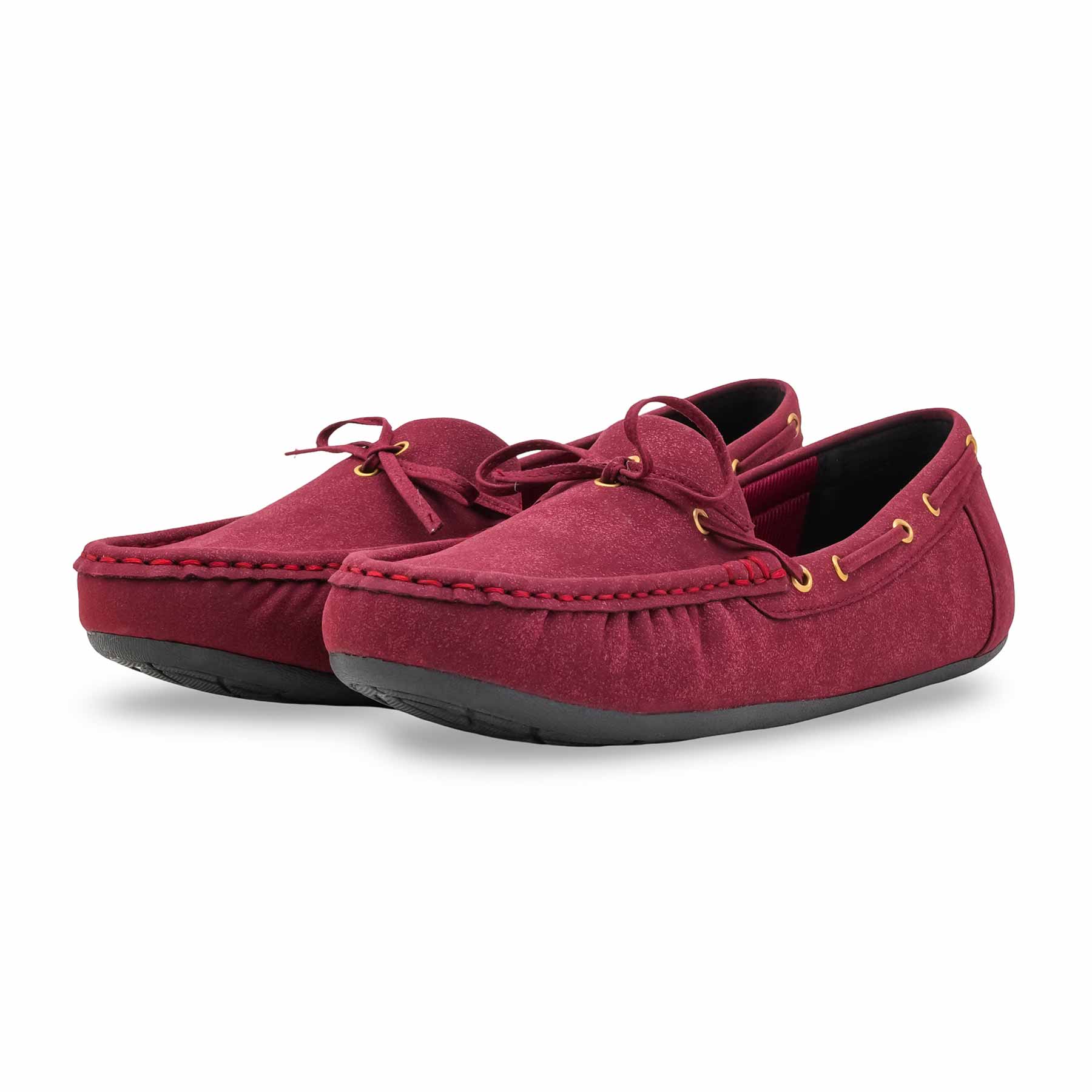 Maroon Moccasin For Ladies LWN429 - Image 4