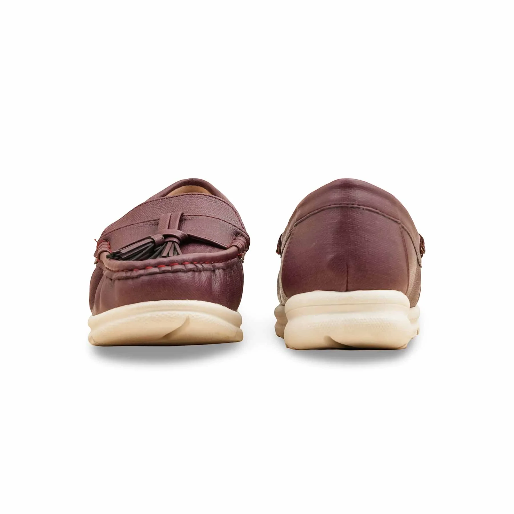 Maroon Moccasin For Women WN4487 - Image 4