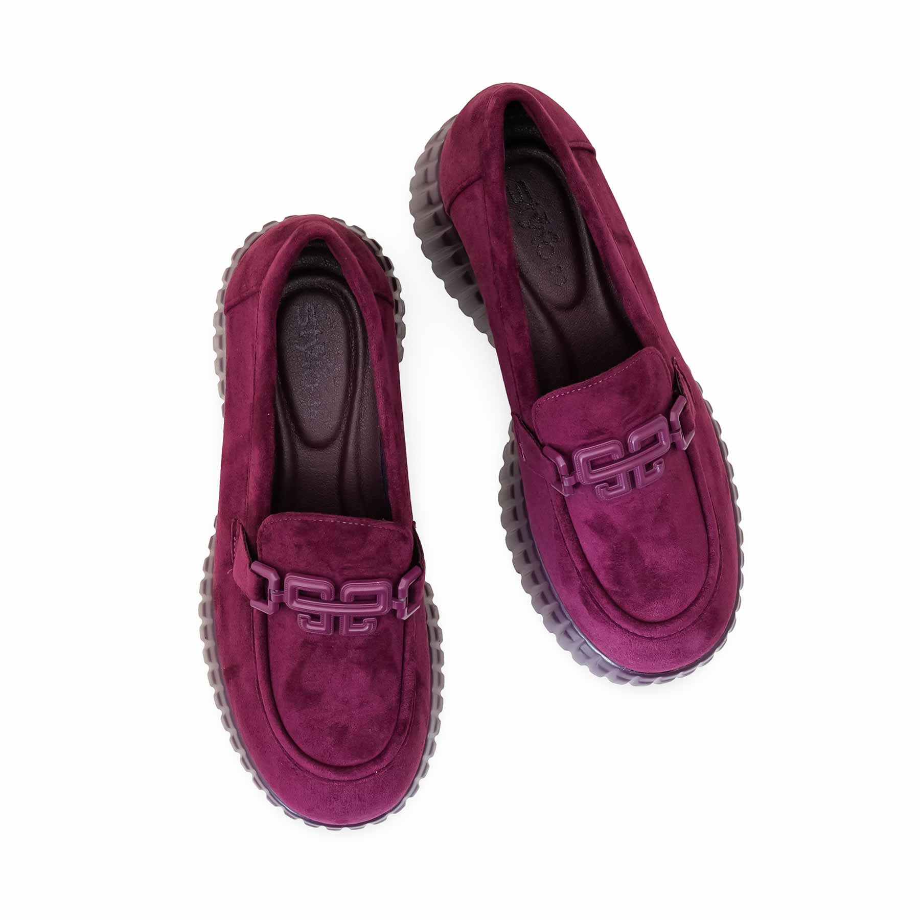 Maroon Moccasin For Women WN4526 - Image 5