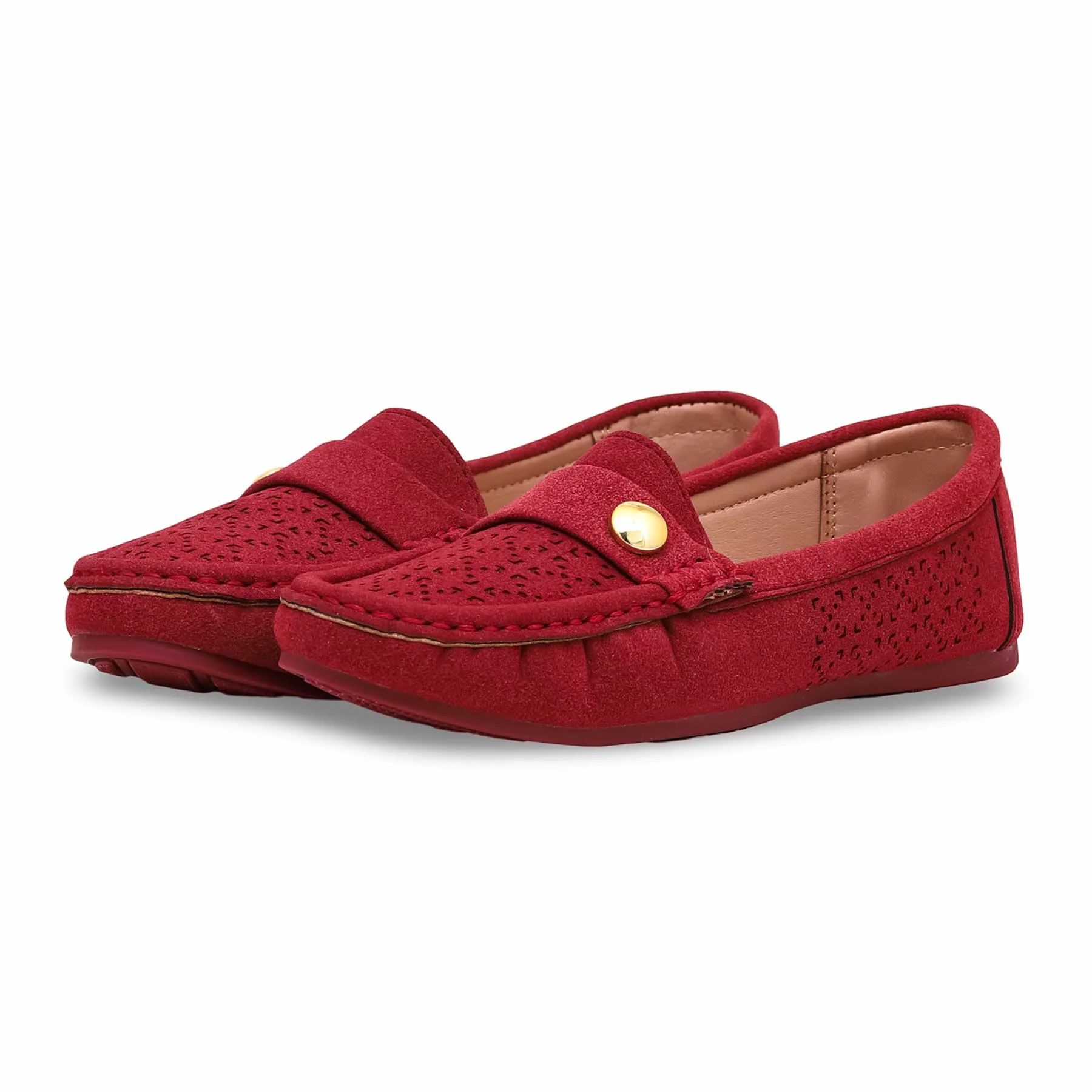 Maroon Moccasin WN4337 - Image 2