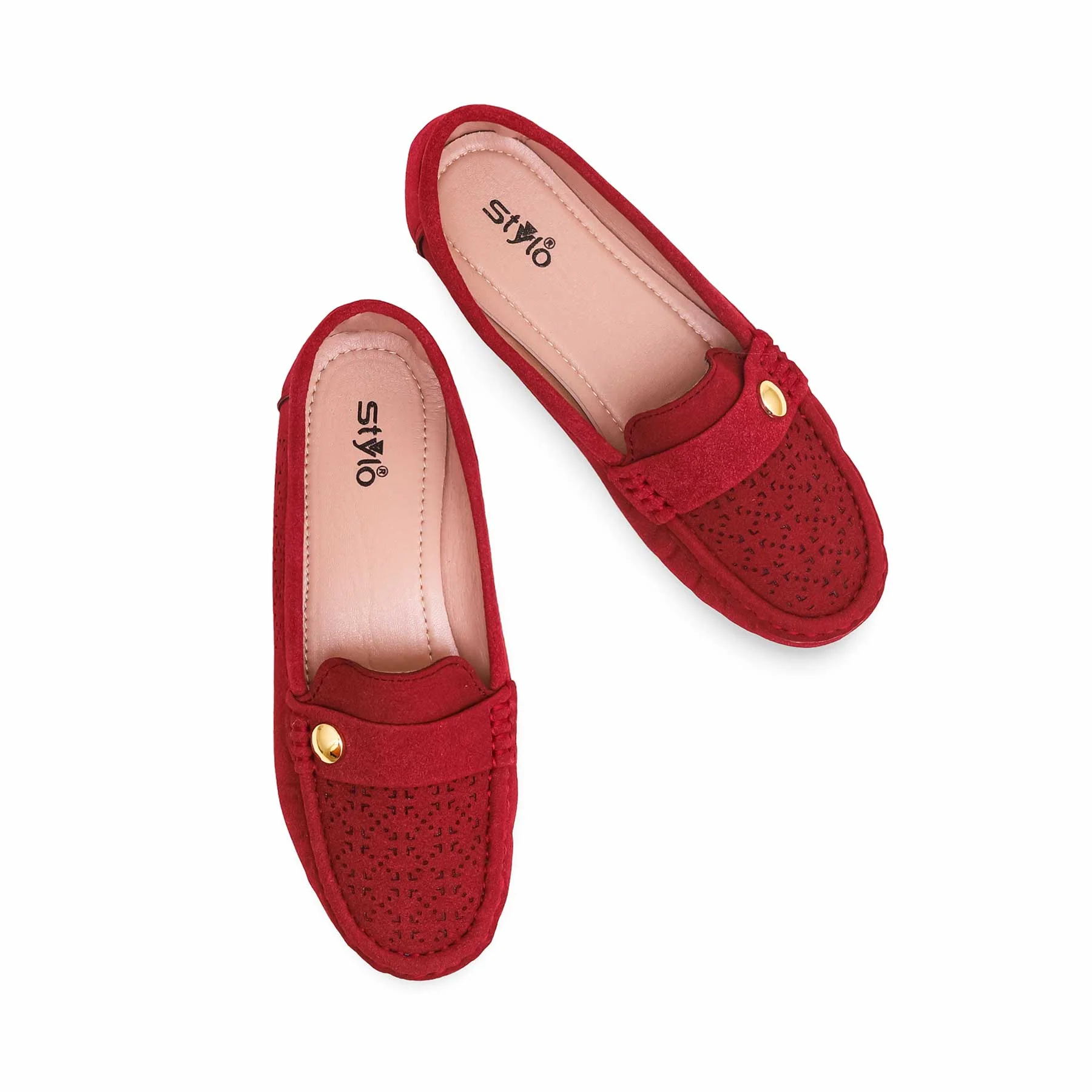 Maroon Moccasin WN4337 - Image 4