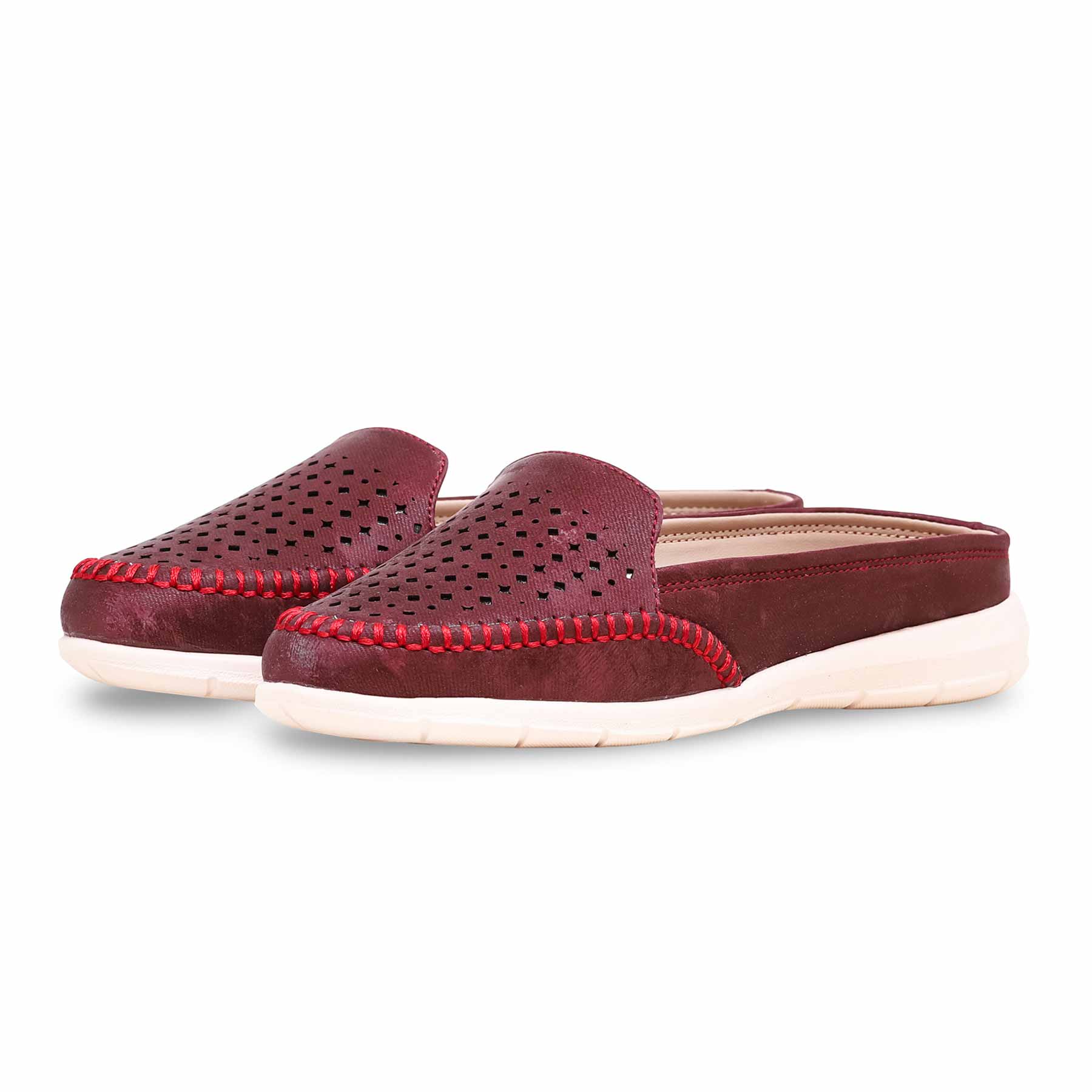 Maroon Moccasin WN4403 - Image 3