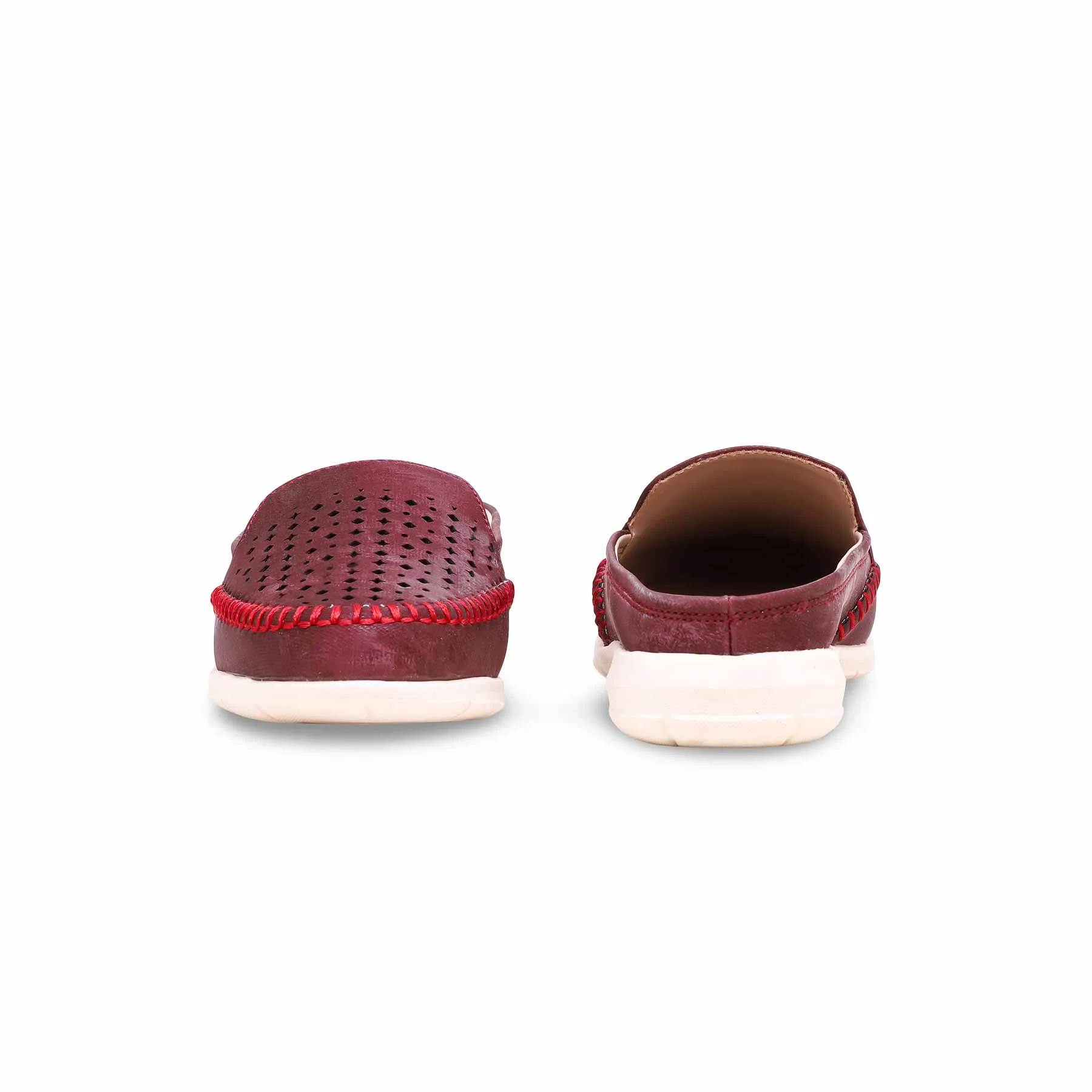 Maroon Moccasin WN4403 - Image 4