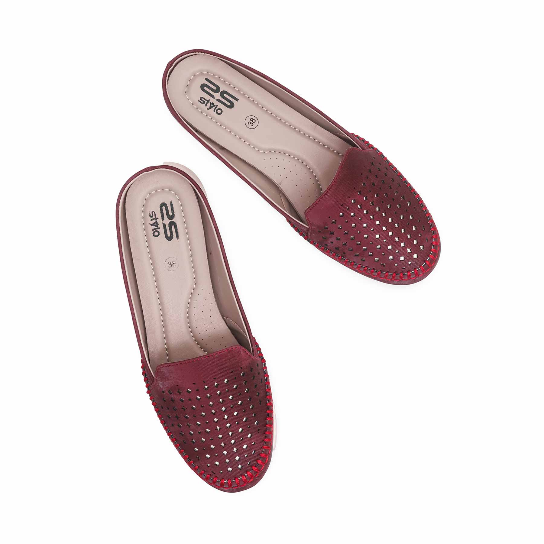 Maroon Moccasin WN4403 - Image 5