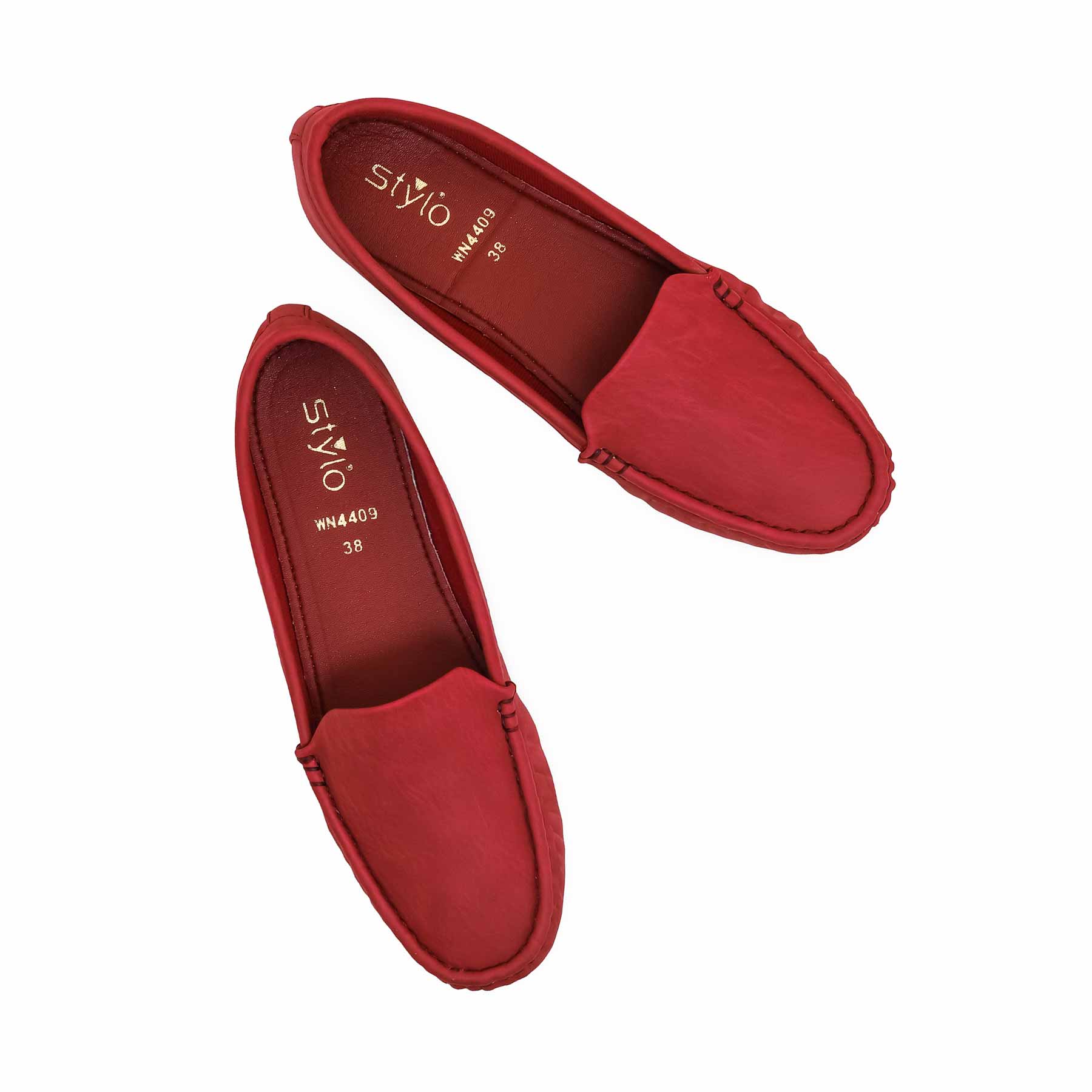 Maroon Moccasin WN4409 - Image 4
