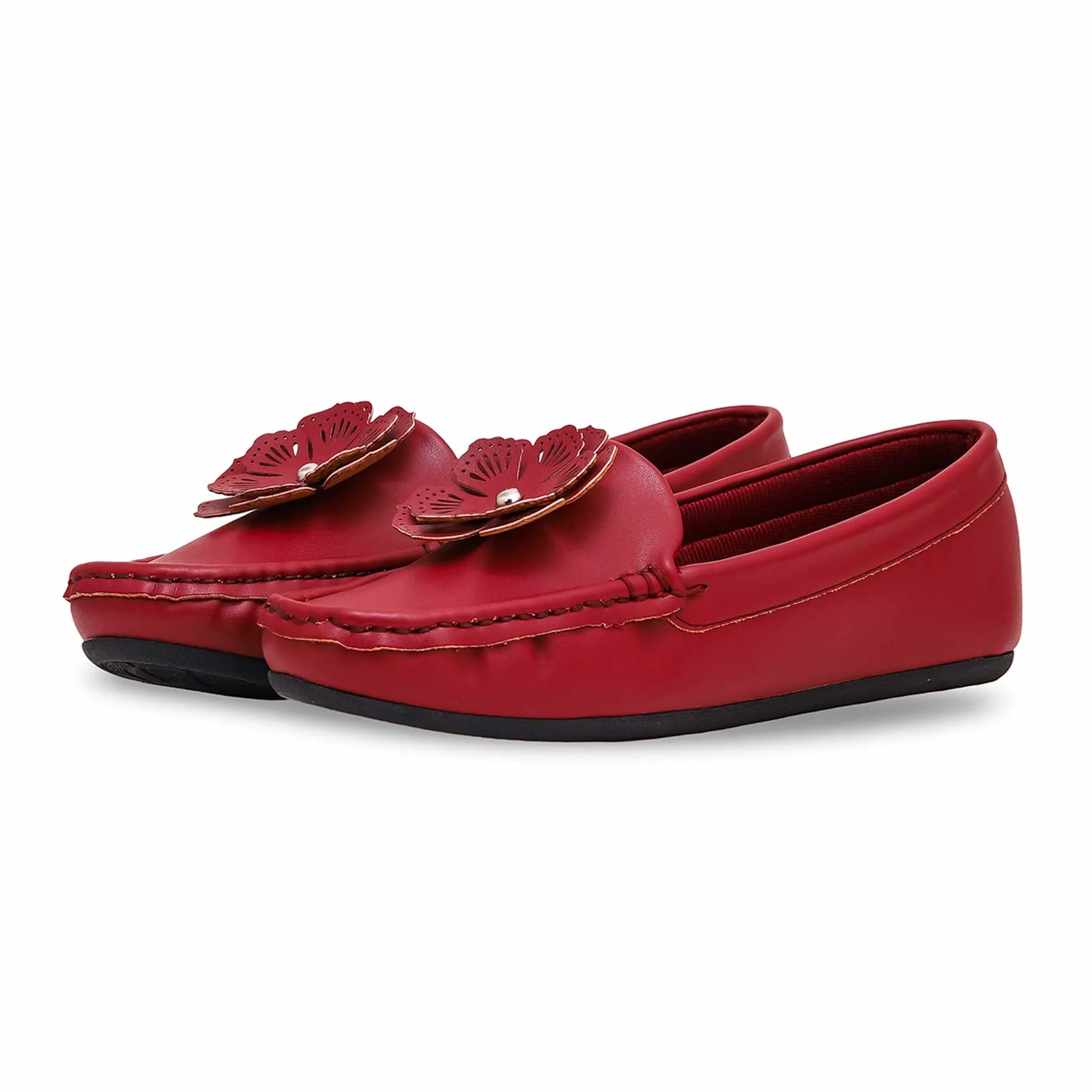 Maroon Moccasin WN4449 - Image 2