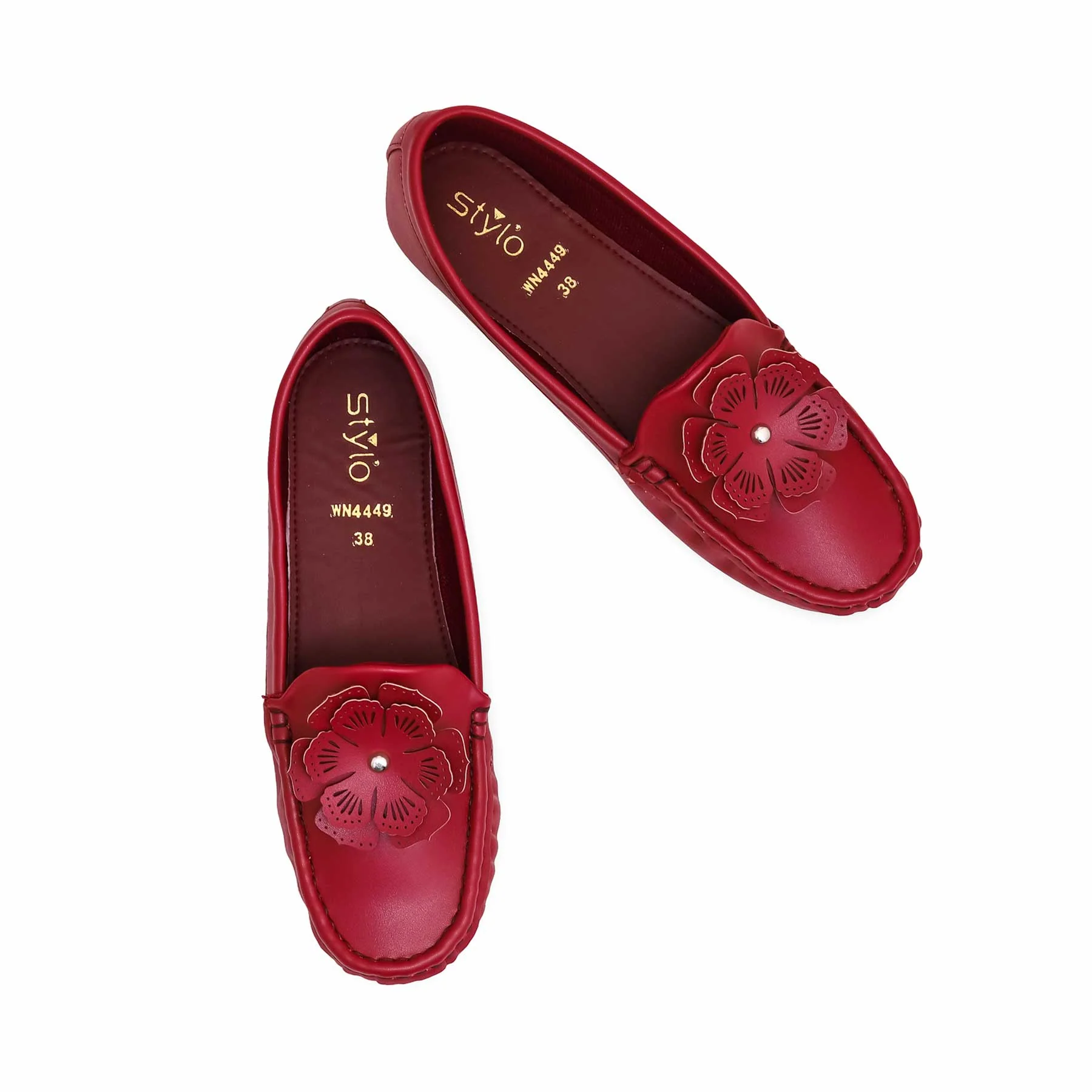Maroon Moccasin WN4449 - Image 4