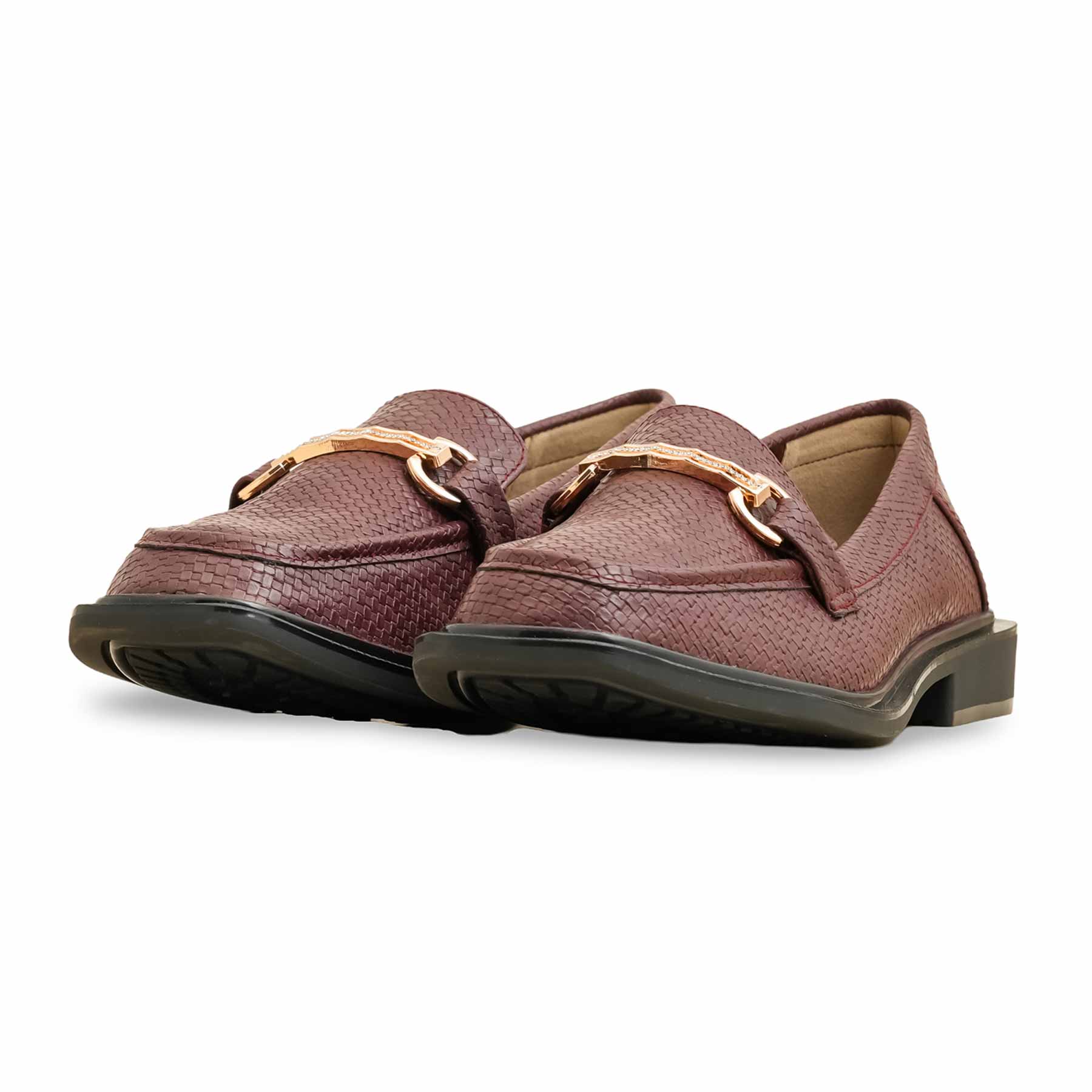 Maroon Moccasin WN4499 - Image 3