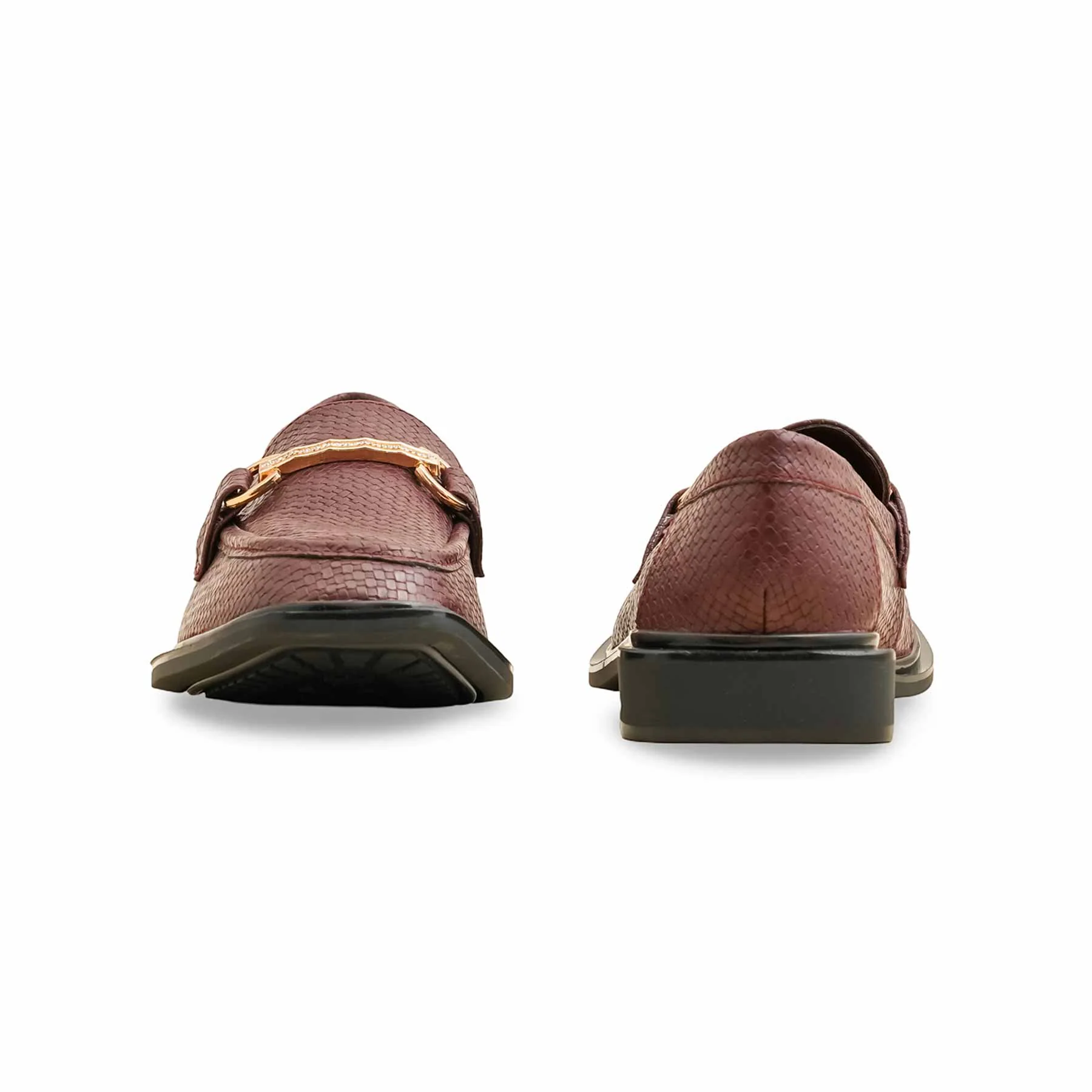 Maroon Moccasin WN4499 - Image 4