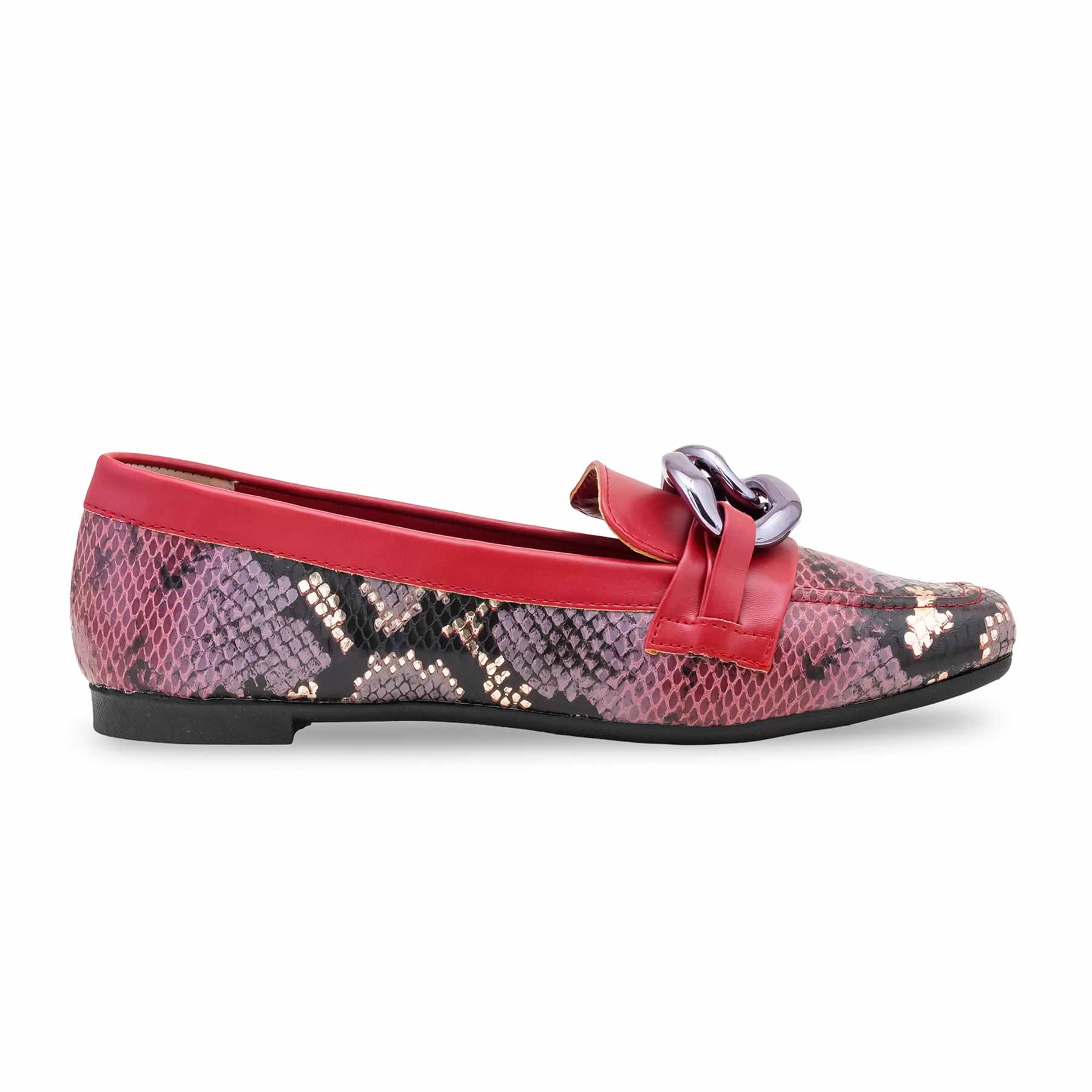 Maroon Moccasin WN4564 - Image 2