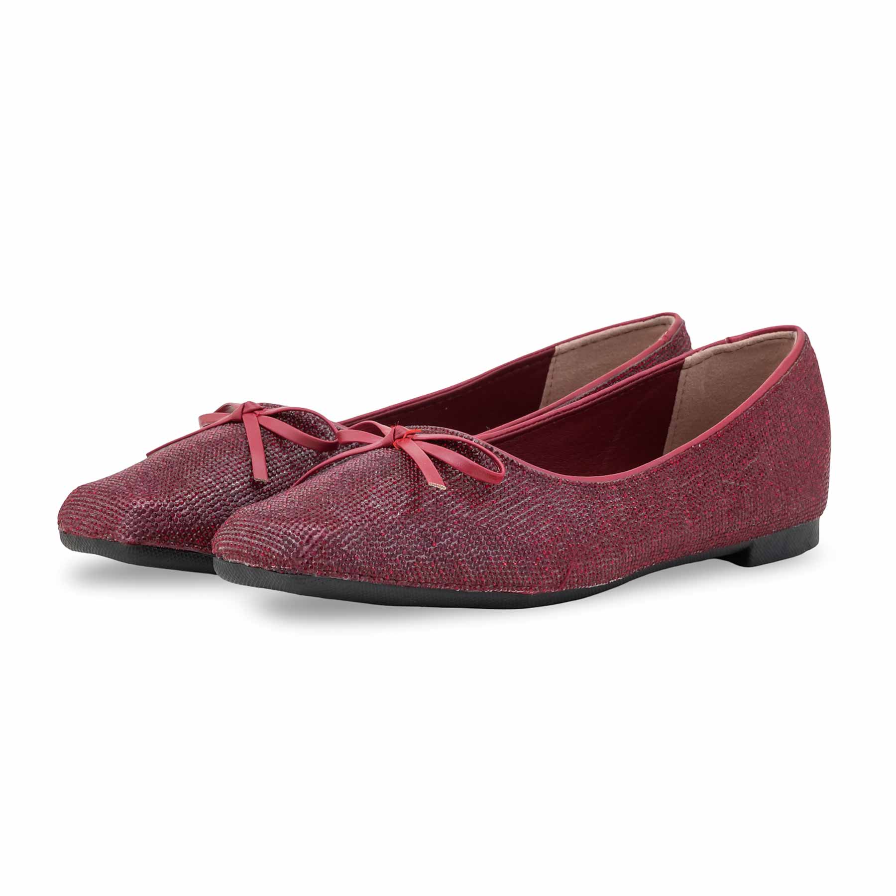 Maroon Pumps For Women WN1244 - Image 4