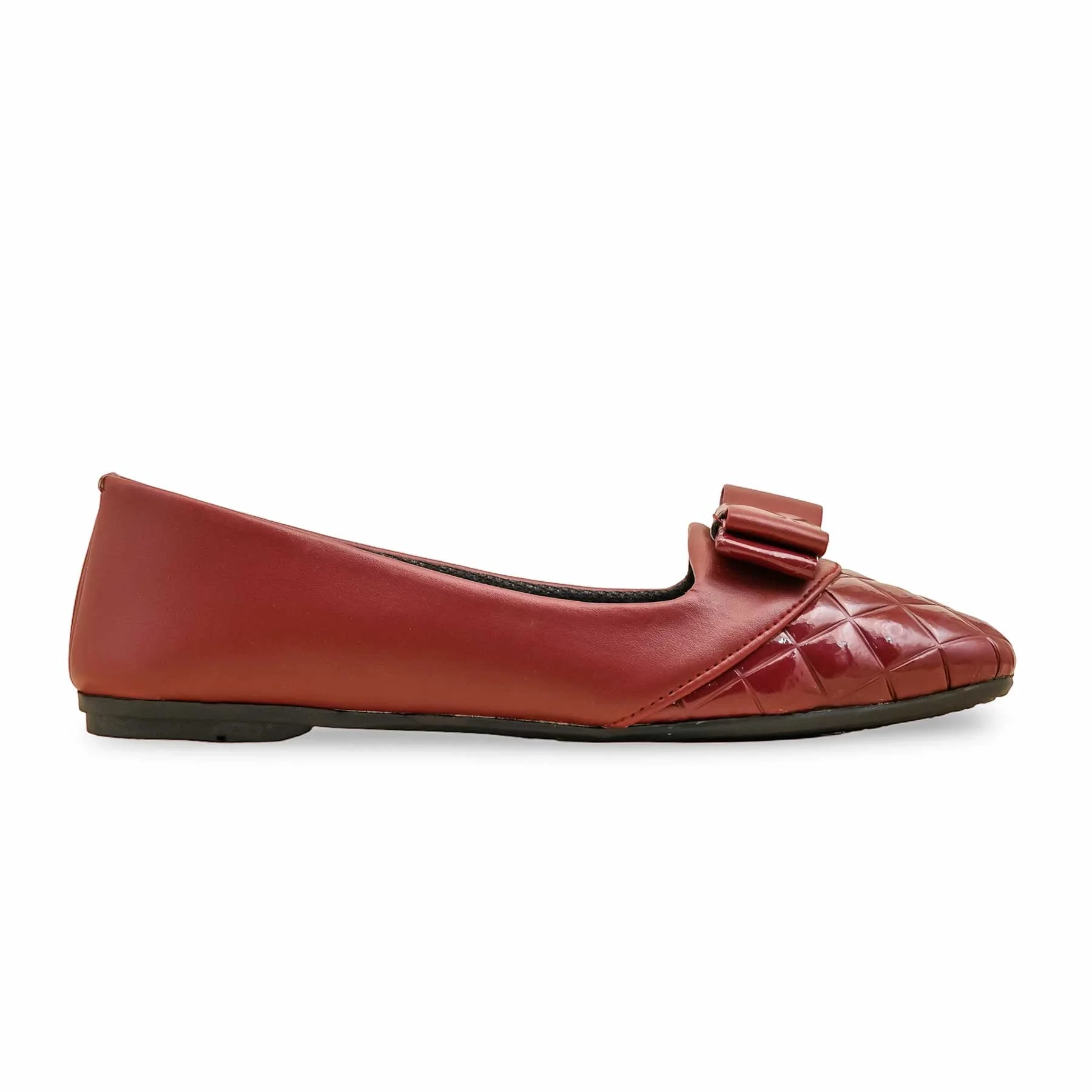 Maroon Pumps For Women WN1259 - Image 2