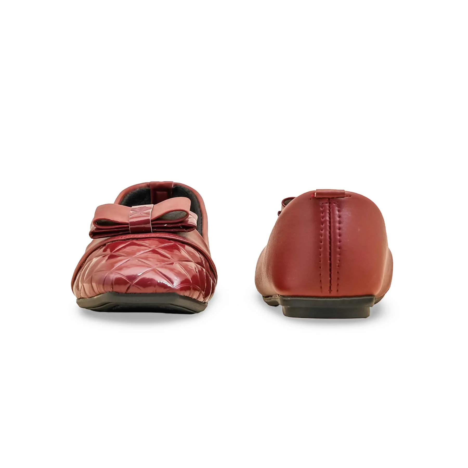 Maroon Pumps For Women WN1259 - Image 4