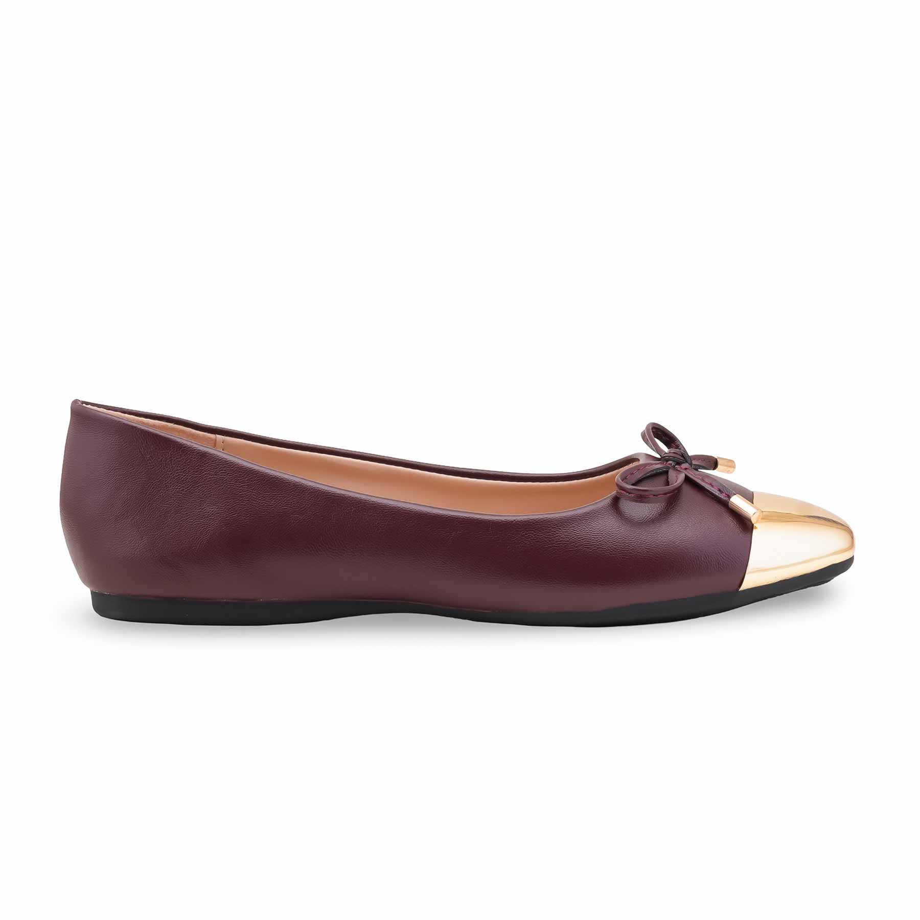 Maroon Pumps For Women WN1287 - Image 2