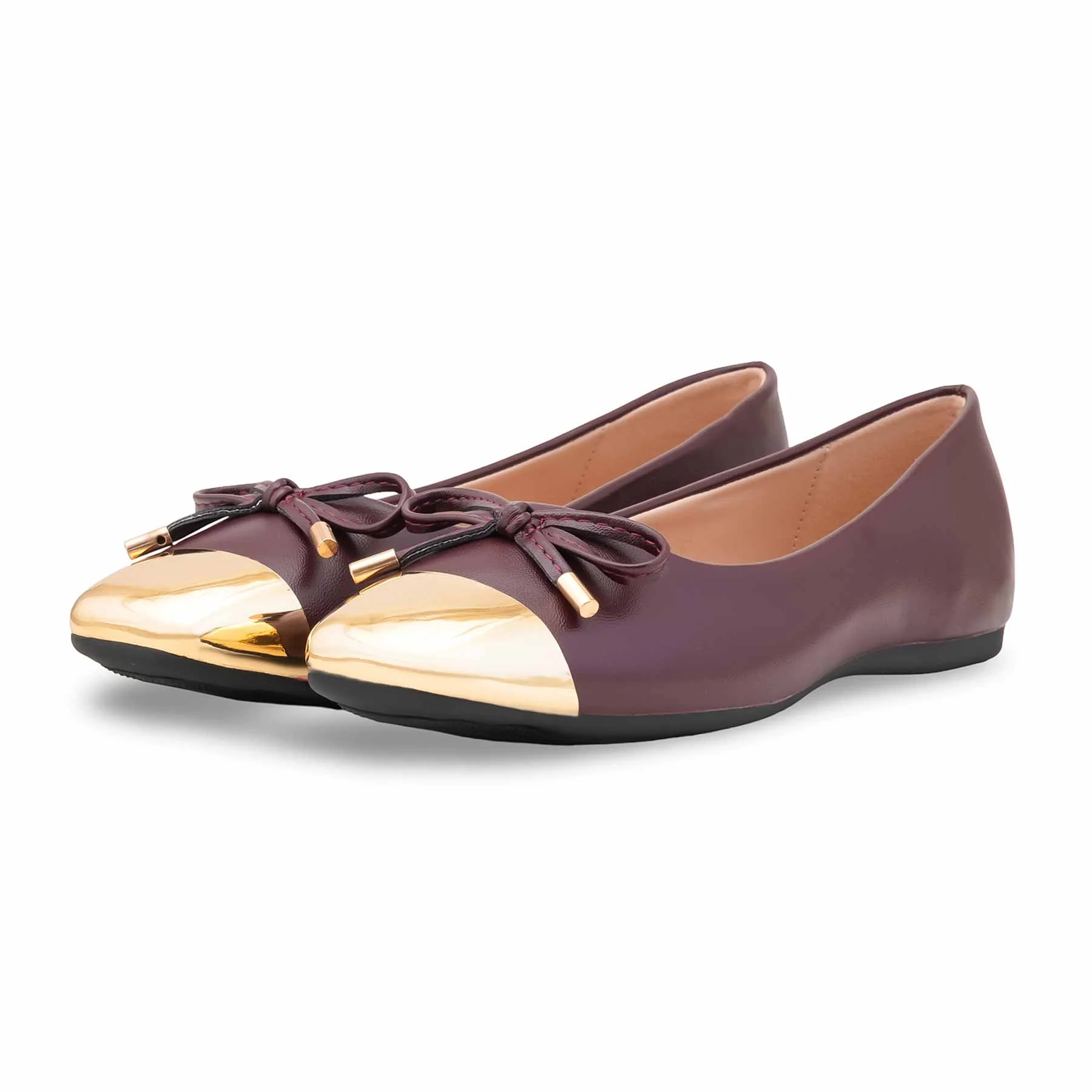 Maroon Pumps For Women WN1287 - Image 3