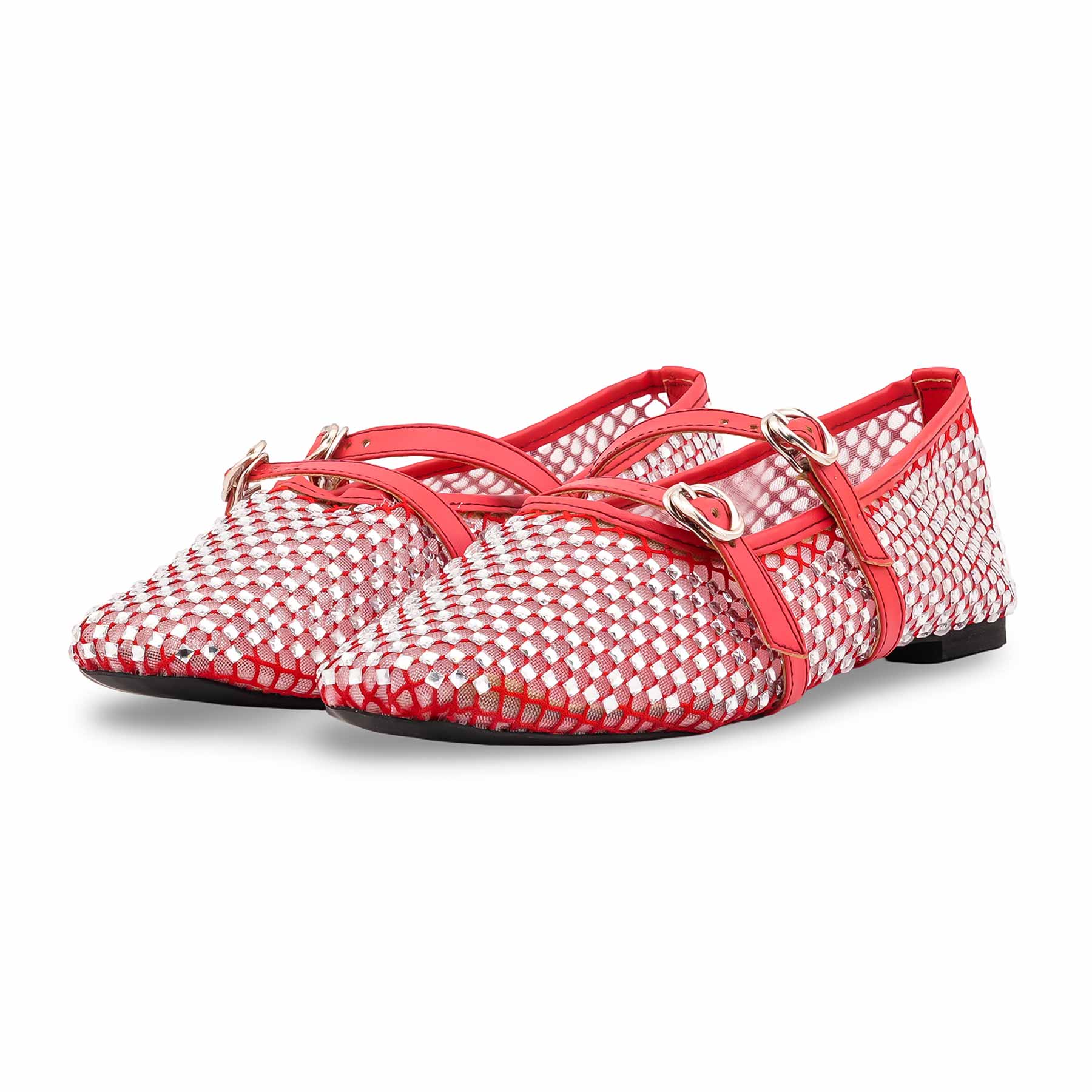 Maroon Pumps For Women WN1374 - Image 3