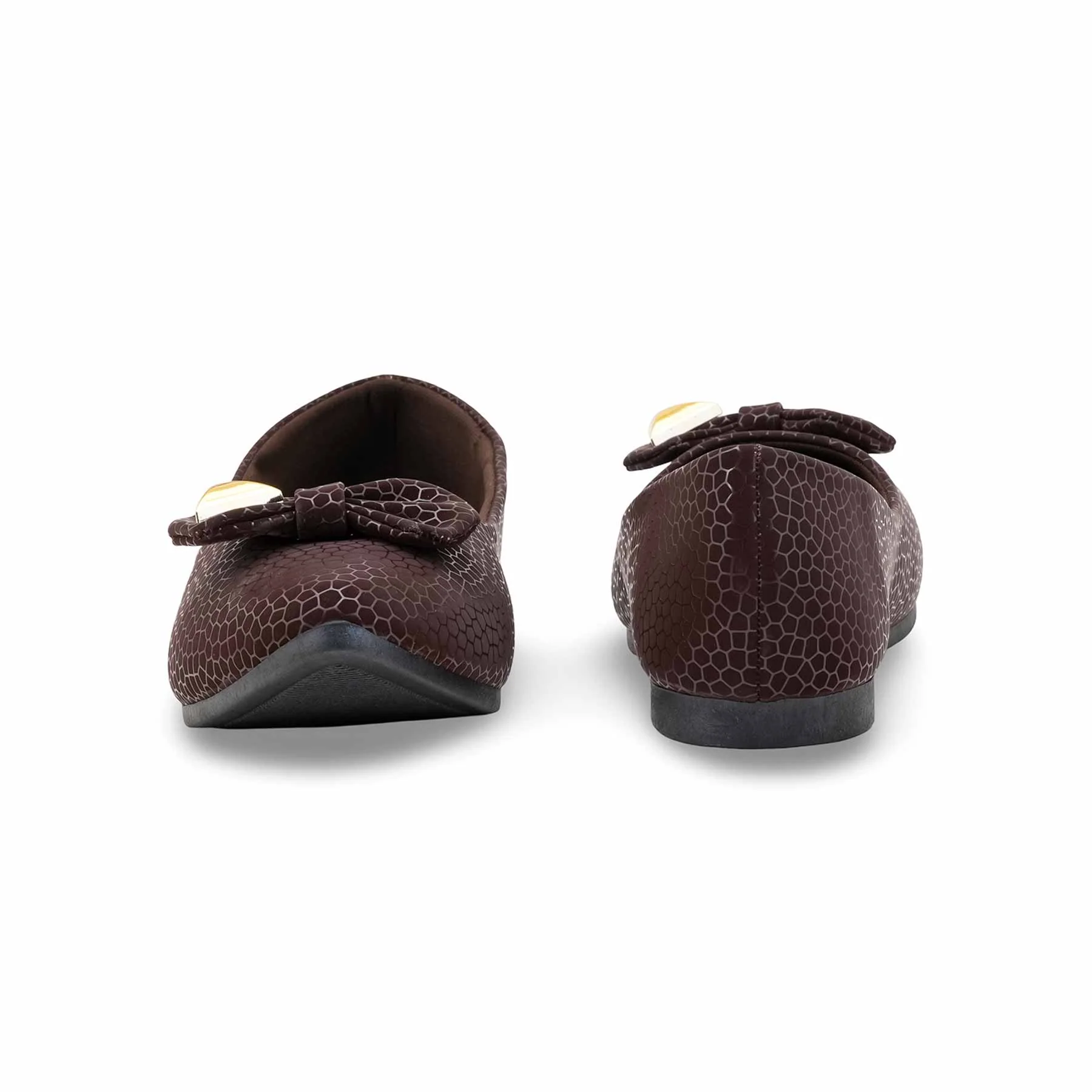 Maroon Pumps For Women WNS001 - Image 3