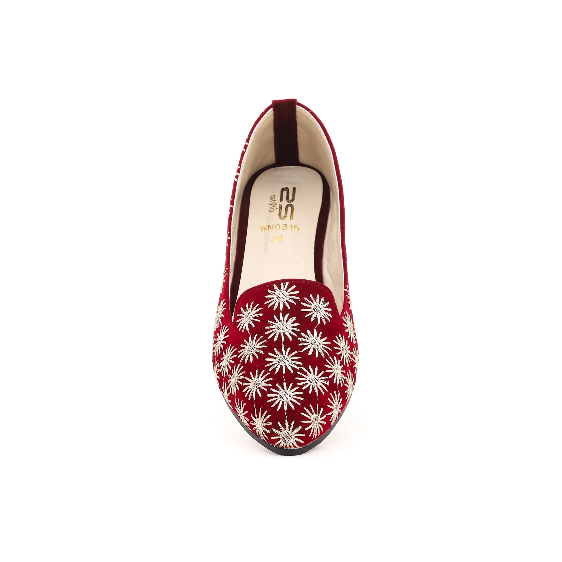 Maroon Pumps WN0815 - Image 3