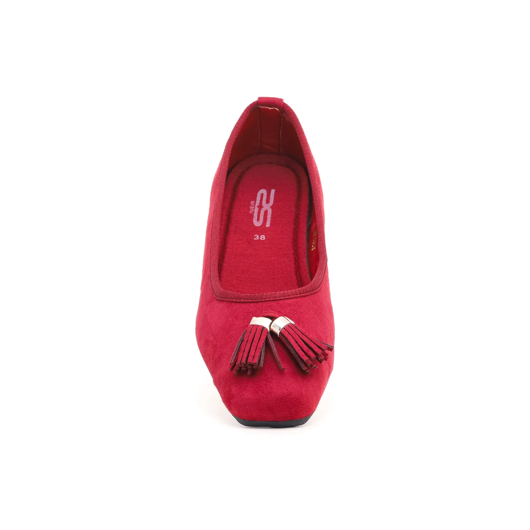 Maroon Pumps WN0885 - Image 3