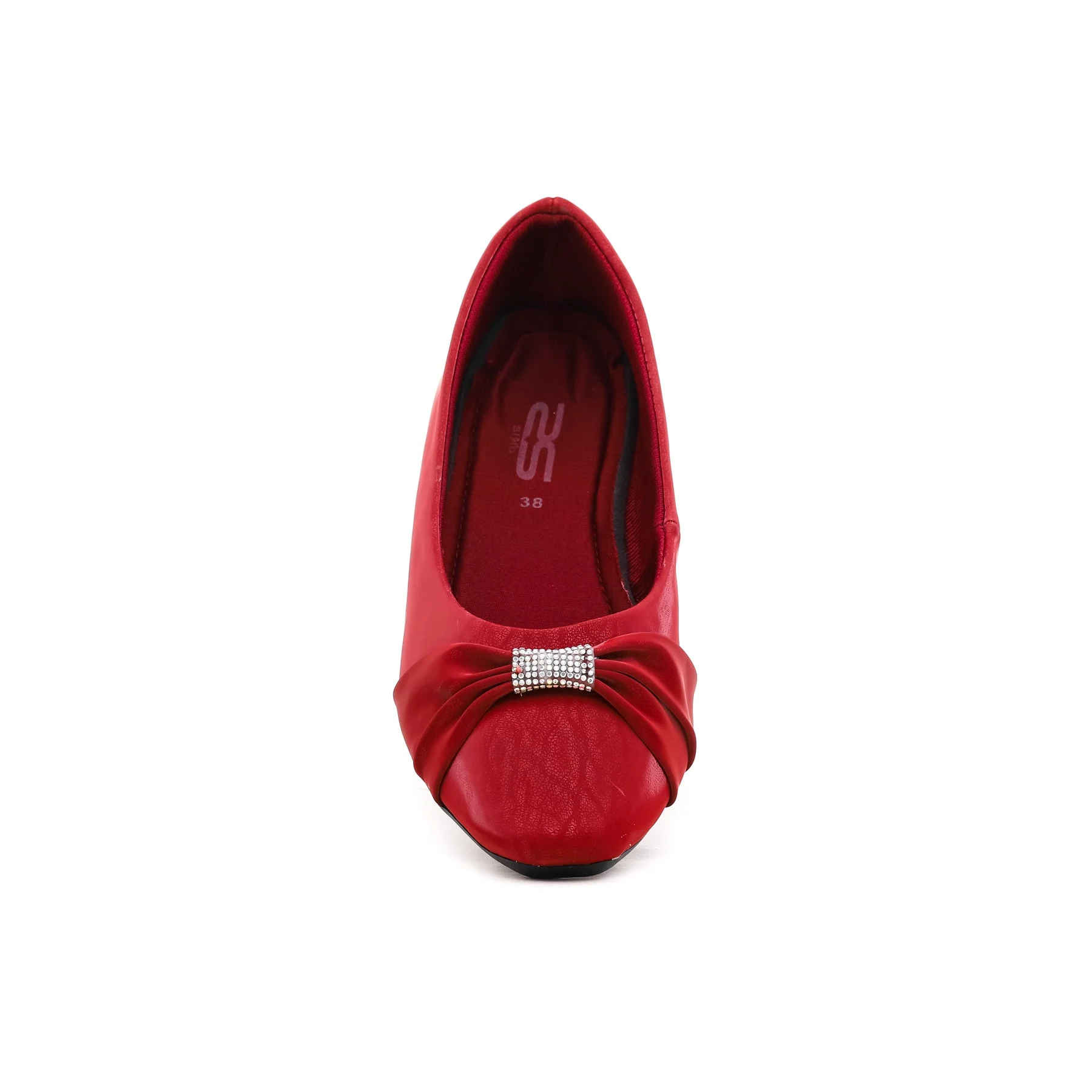 Maroon Pumps WN0892 - Image 3