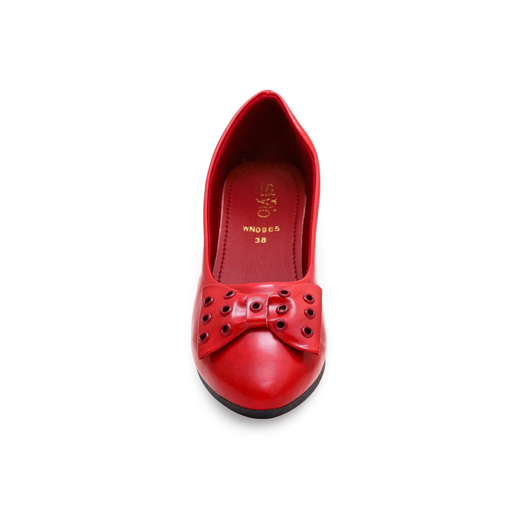 Maroon Pumps WN0965 - Image 3