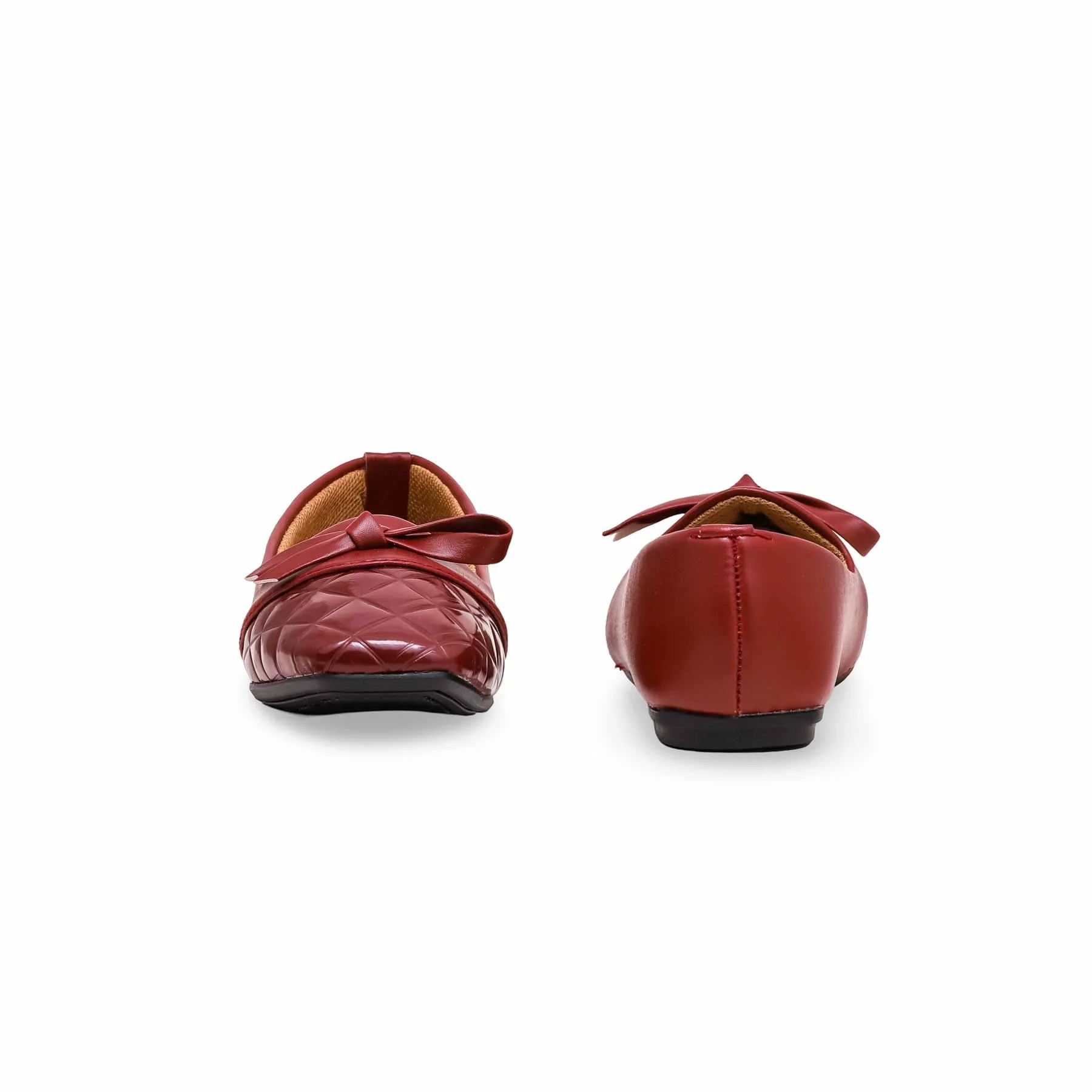 Maroon Pumps WN1082 - Image 3