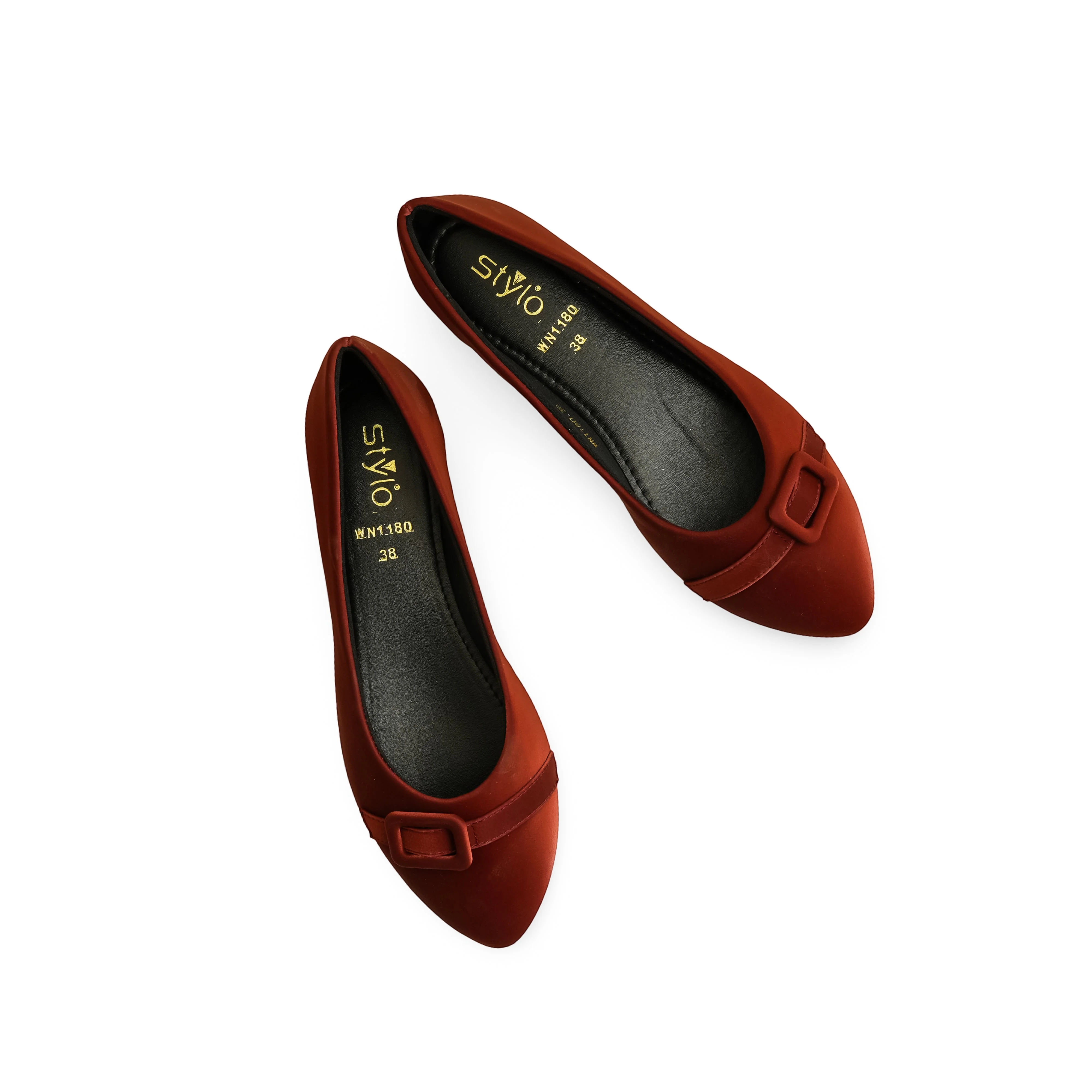 Maroon Pumps WN1180 - Image 4
