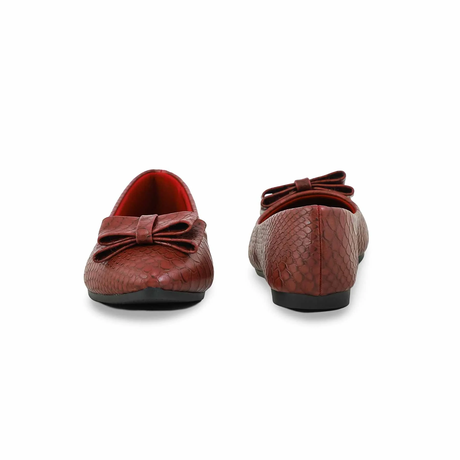 Maroon Pumps WN1182 - Image 3