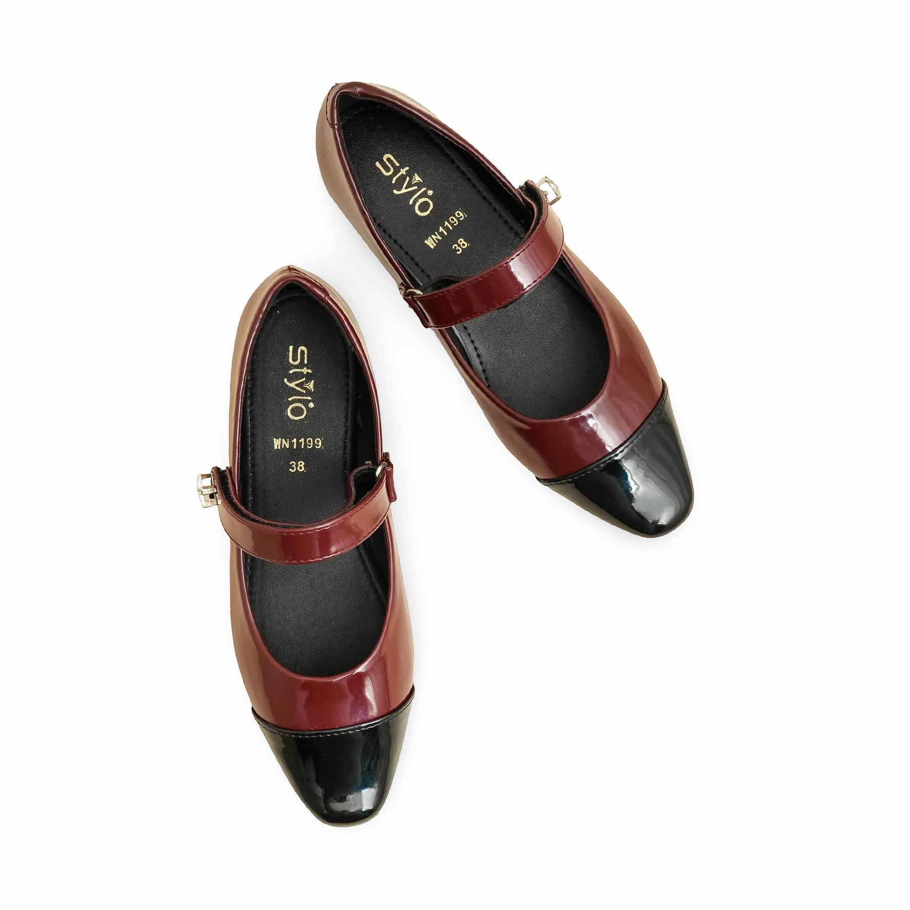 Maroon Pumps WN1199 - Image 5