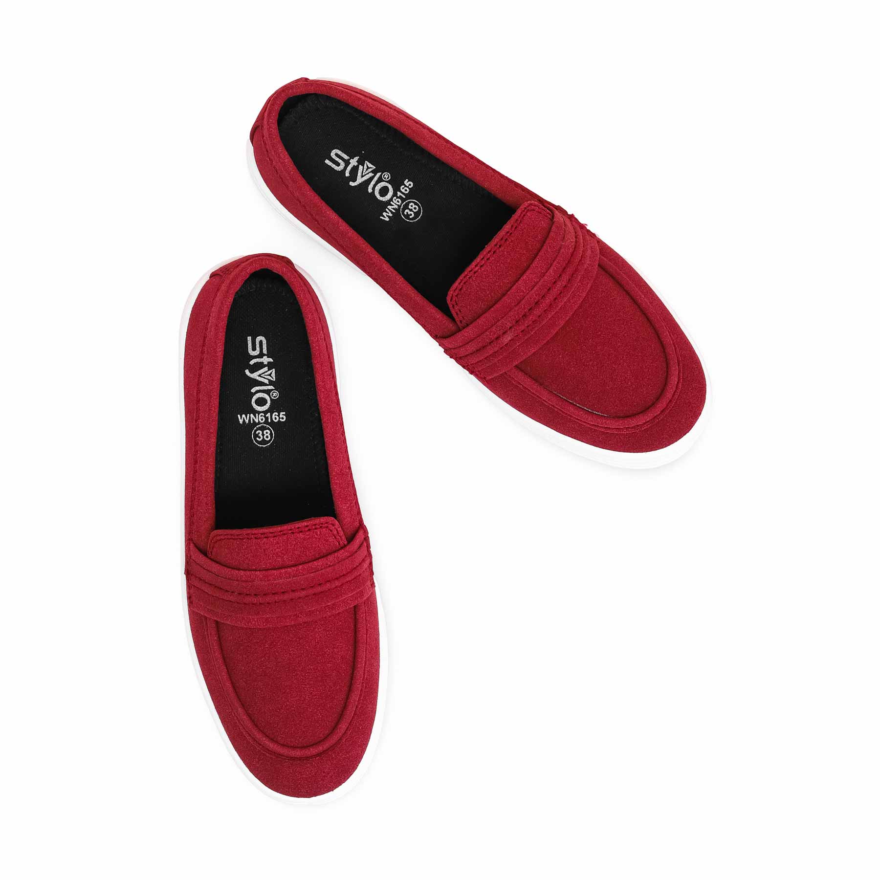 Maroon Sneaker WN6165 - Image 4