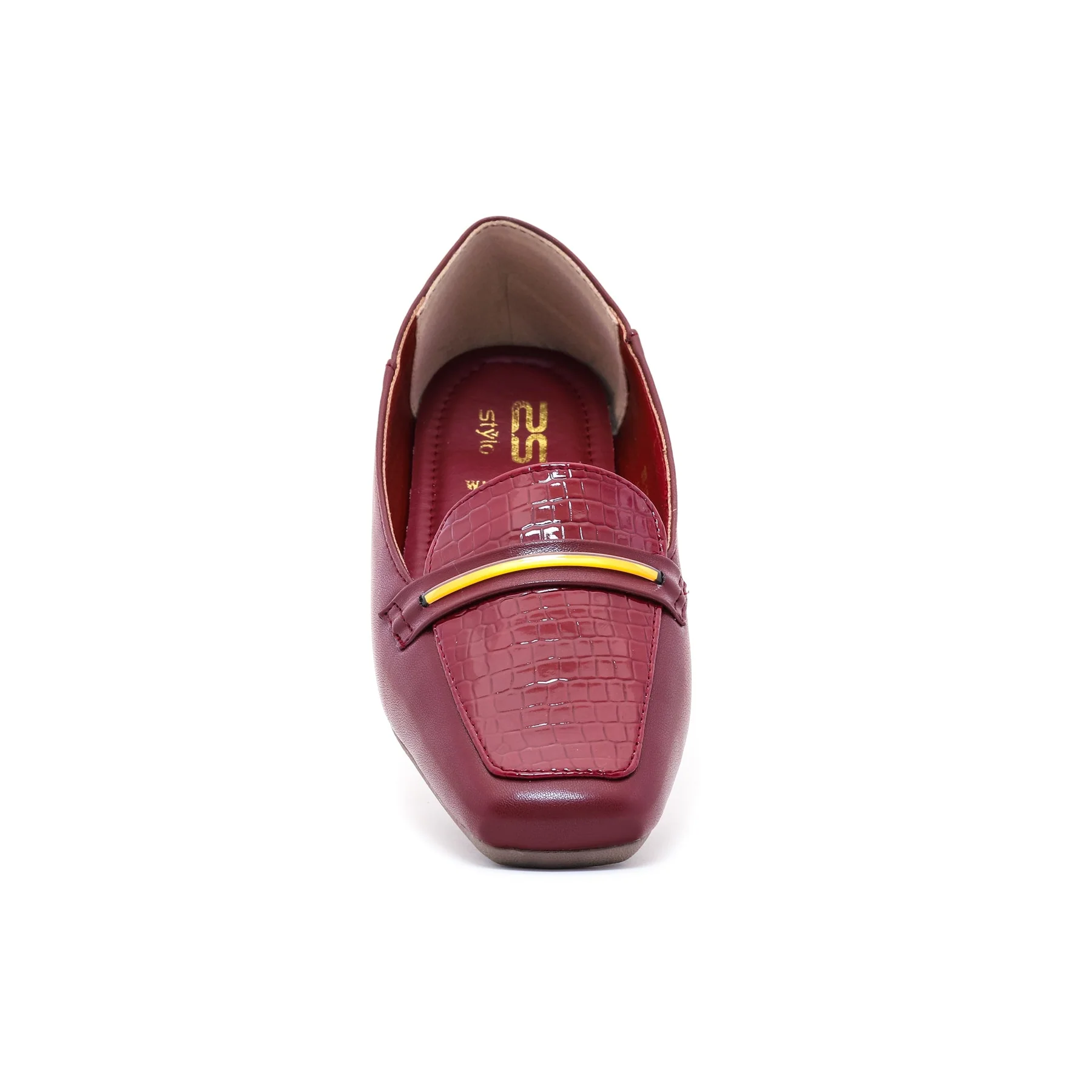 Maroon Pumps WN0638 - Image 3