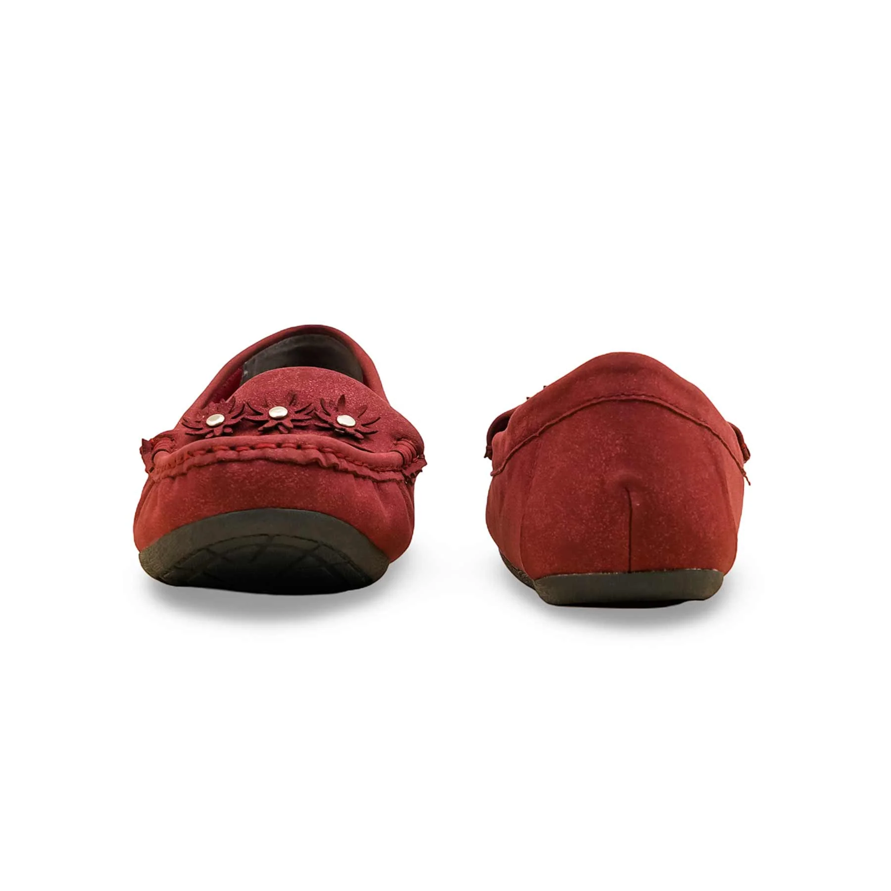 Maroon Women Moccasin WN4489 - Image 4