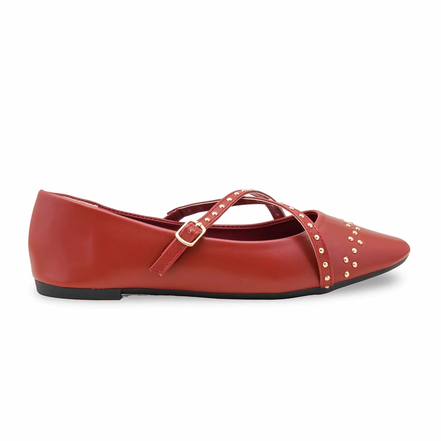 Maroon Women Pumps WN1211 - Image 2