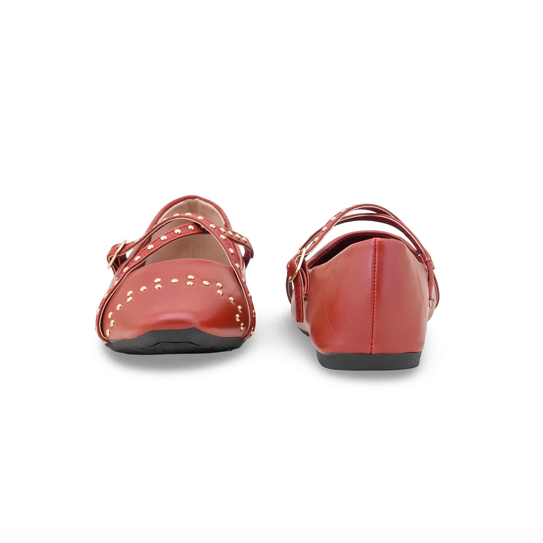 Maroon Women Pumps WN1211 - Image 4