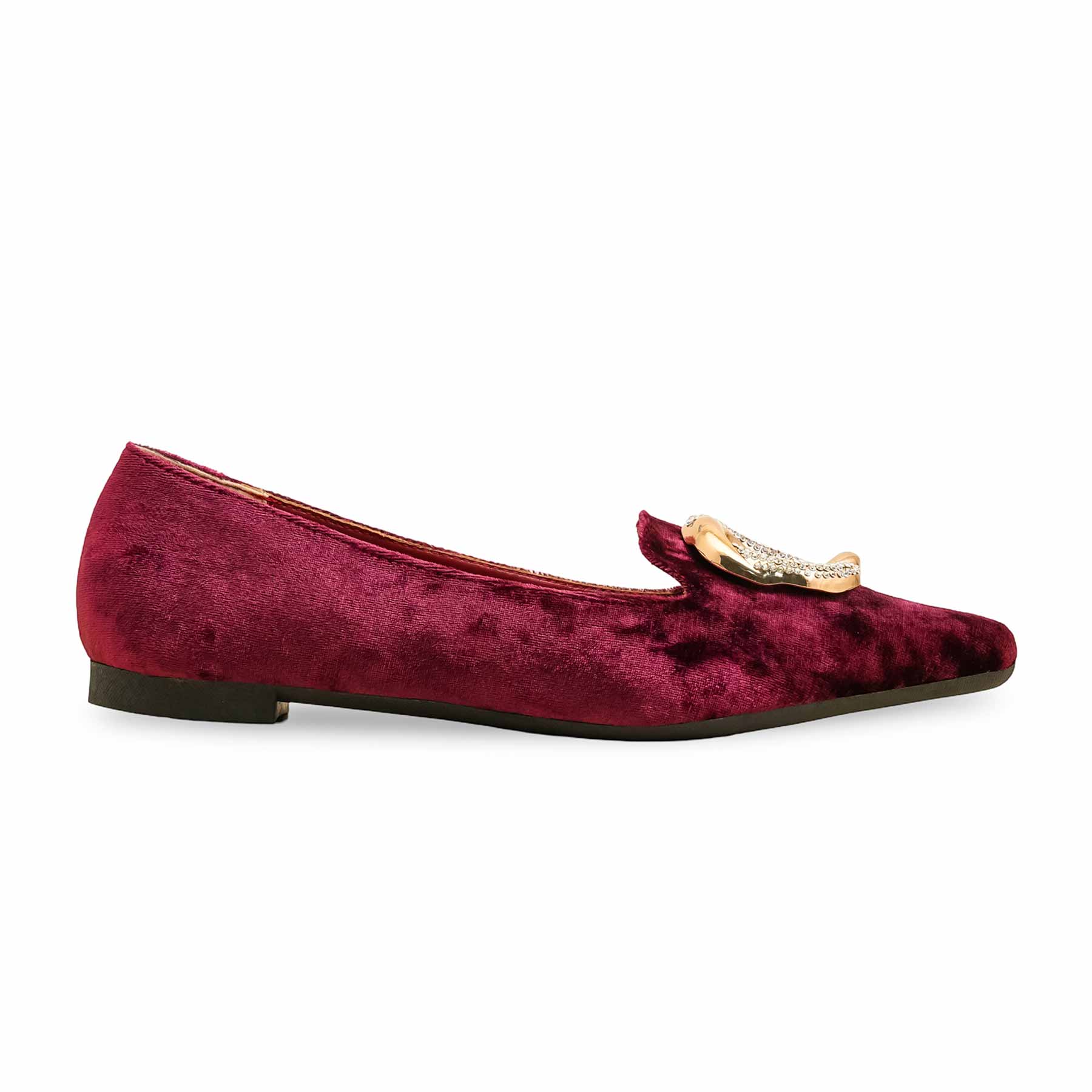 Maroon Women Pumps WN1213 - Image 2