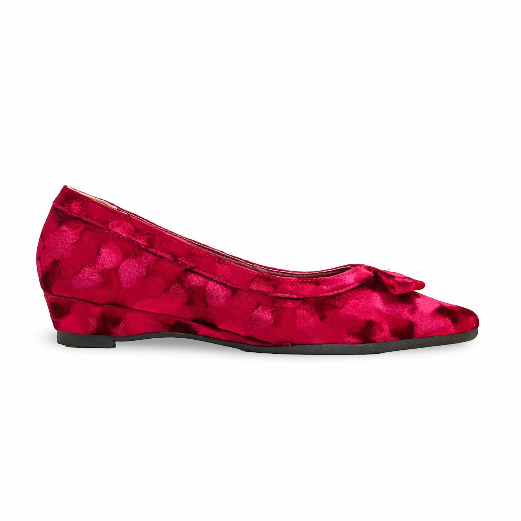 Maroon Women Pumps WN1248 - Image 2