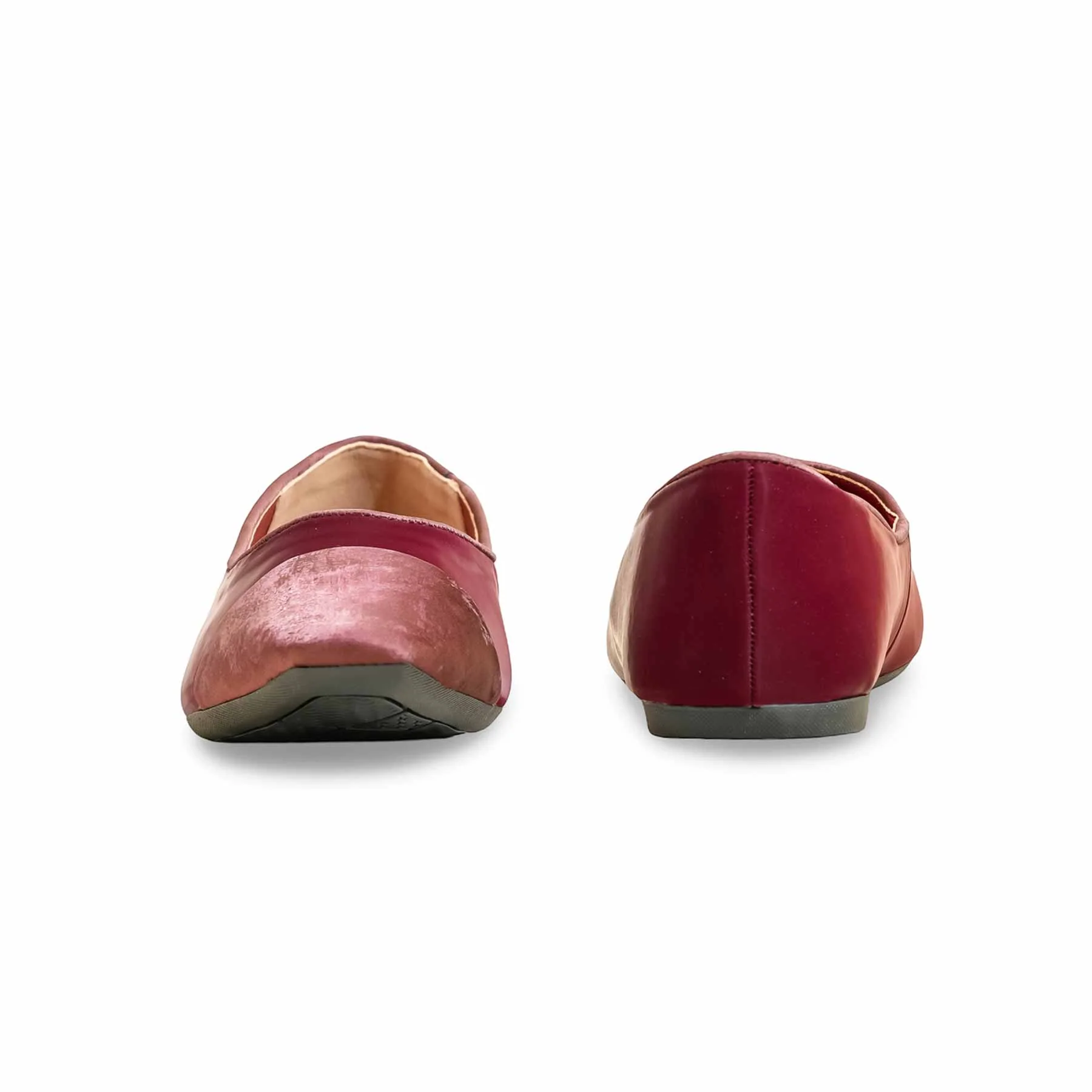Maroon Women Pumps WN1249 - Image 4