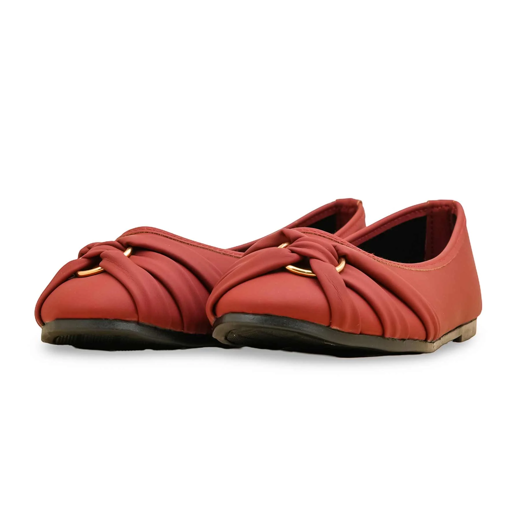 Maroon Women Pumps WN1270 - Image 3