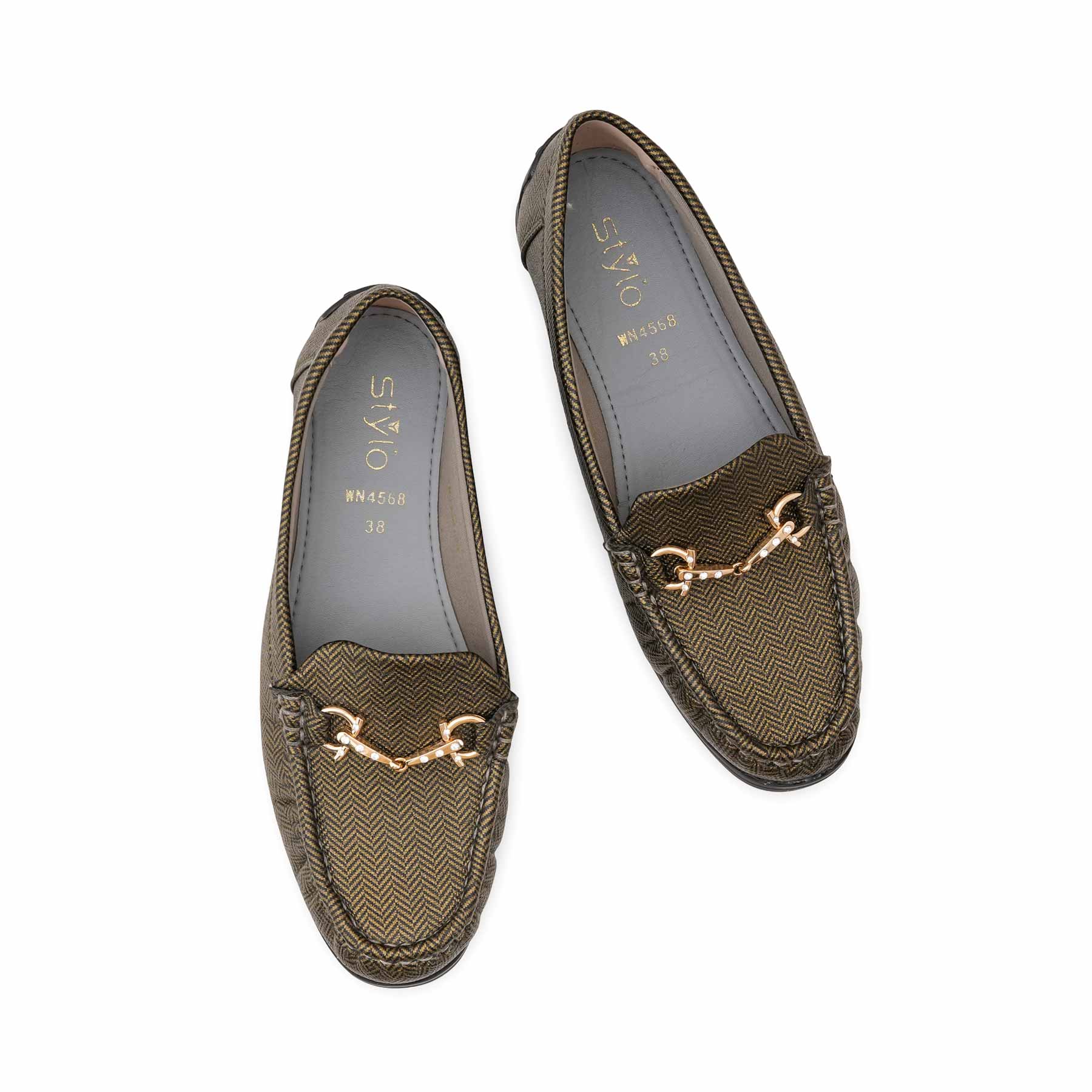 Mehndi Moccasin For Women WN4568 - Image 6